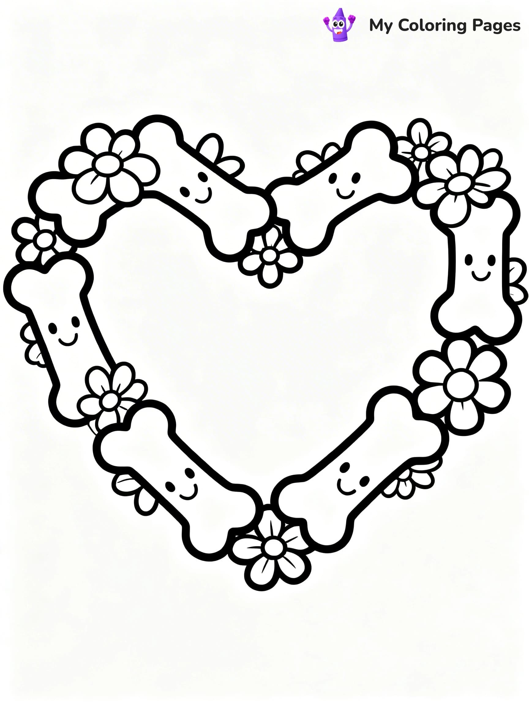 Bones Coloring Pages - 20