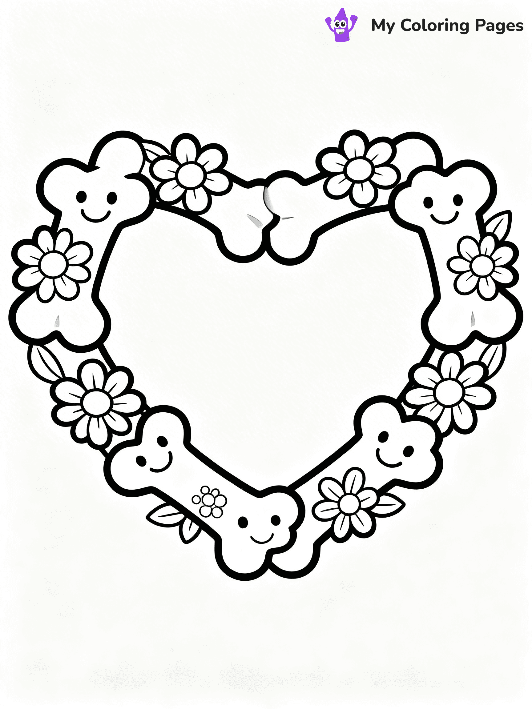 Bones Coloring Pages - 23