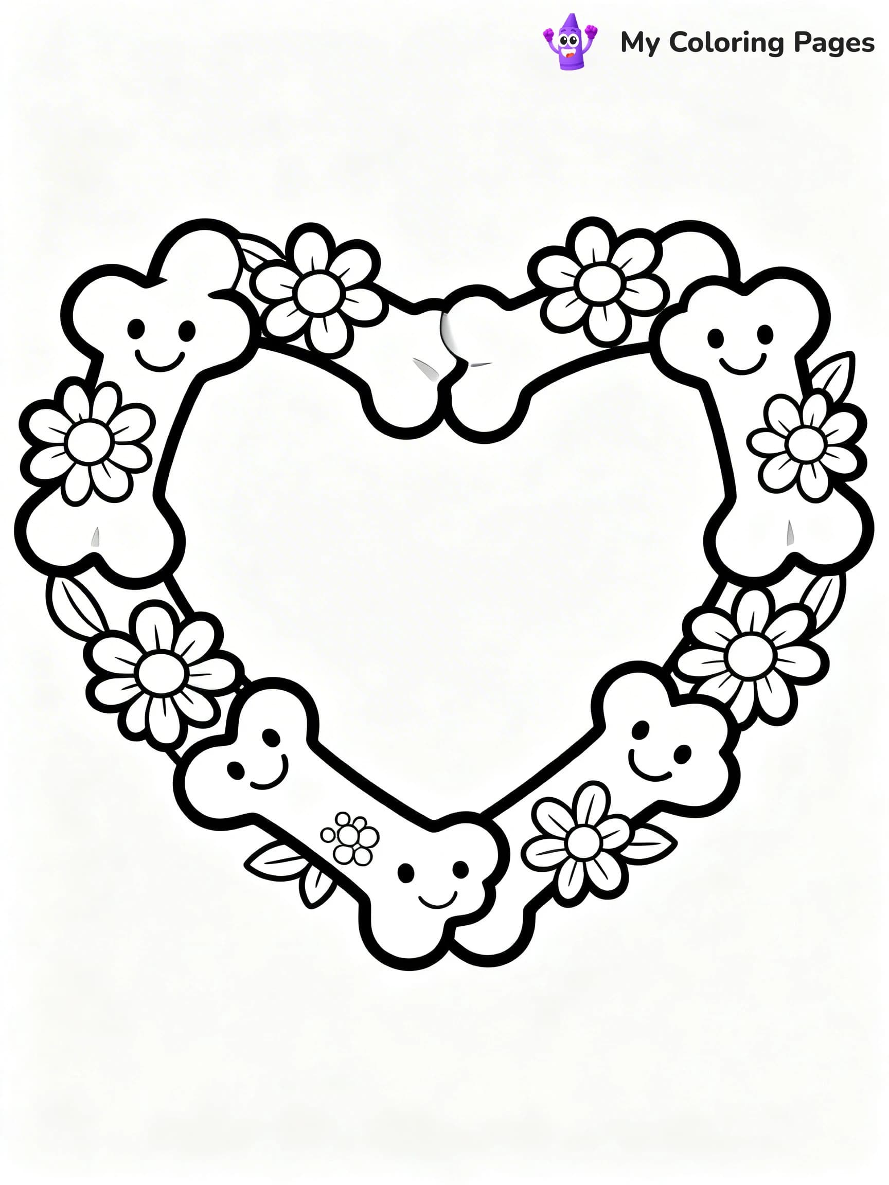 Bones Coloring Pages - 19