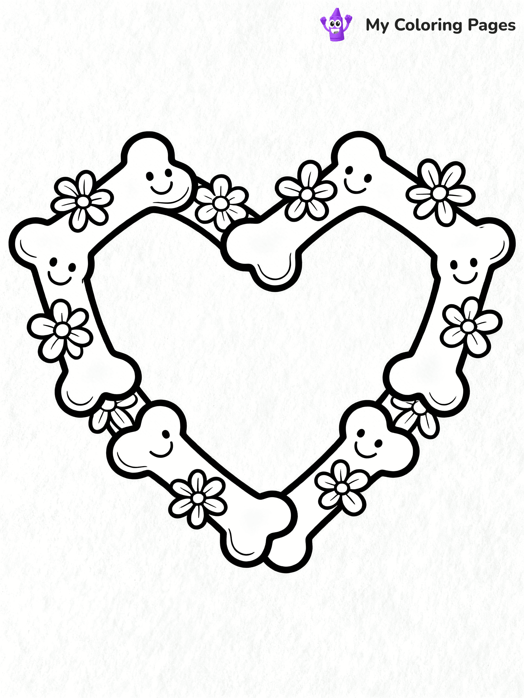 Bones Coloring Pages - 22