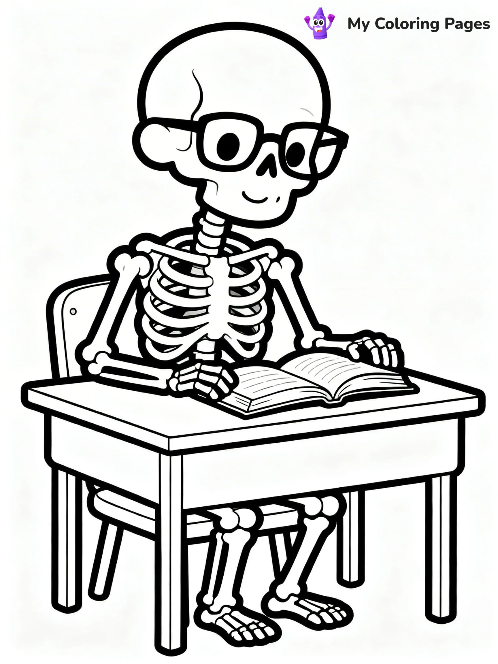 Bones Coloring Pages - 18