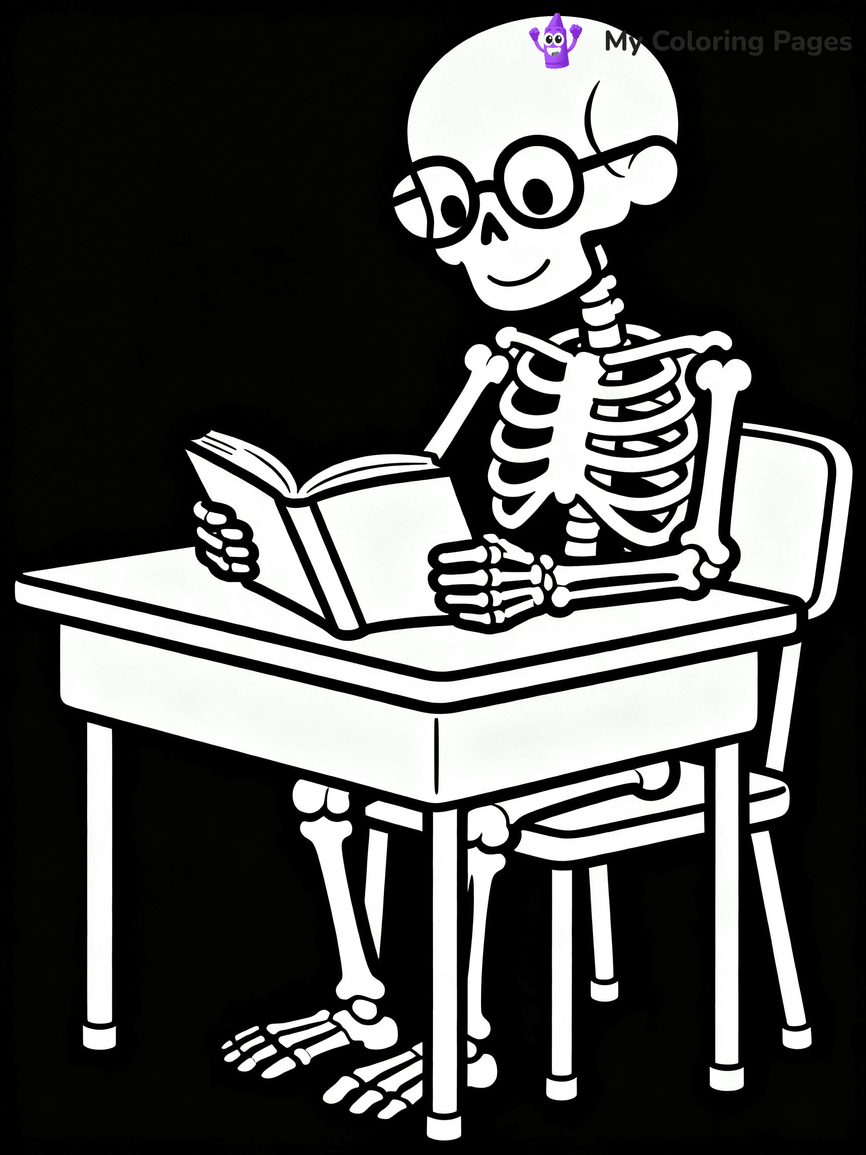 Bones Coloring Pages - 20