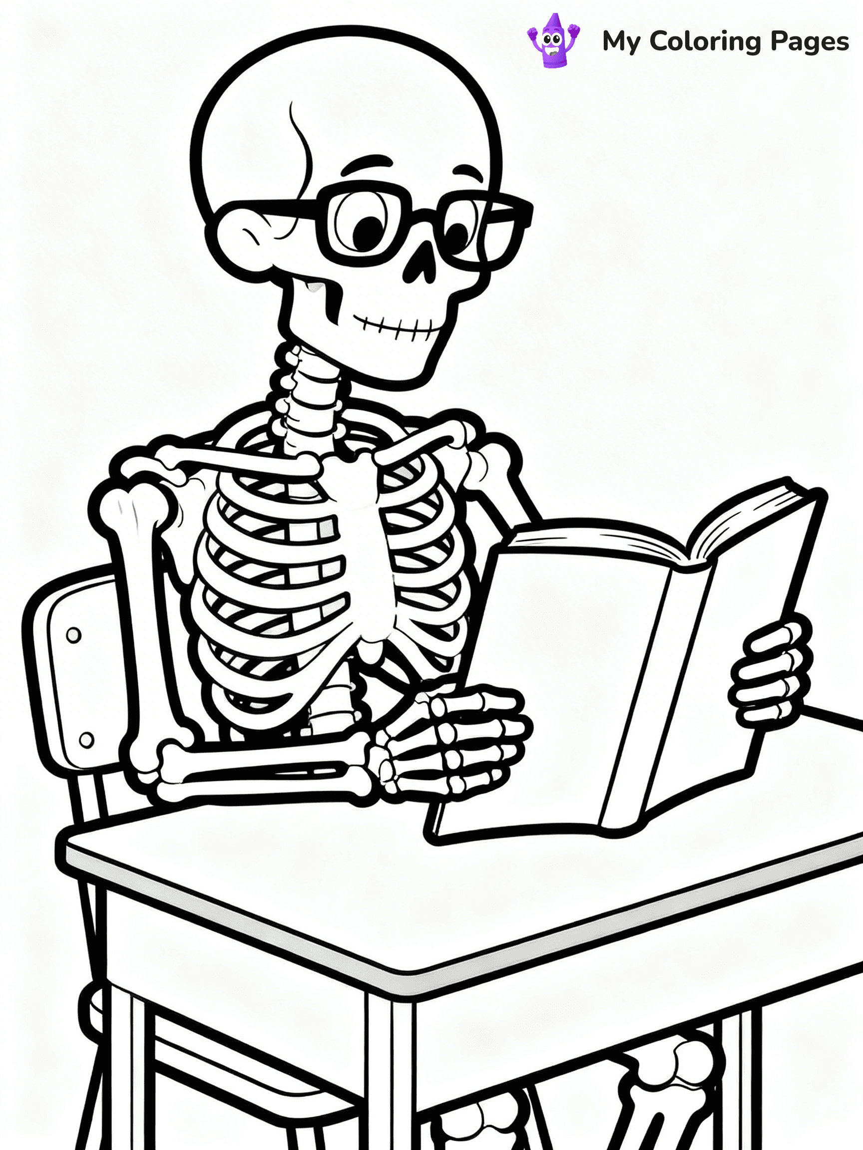 Bones Coloring Pages - 19