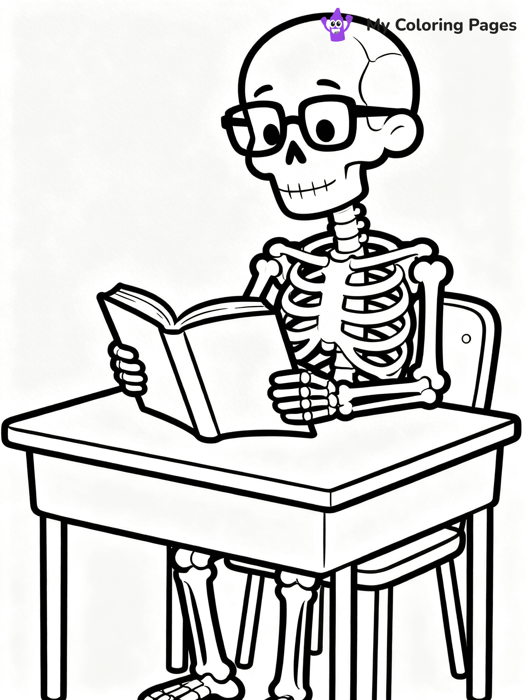 Bones Coloring Pages - 18