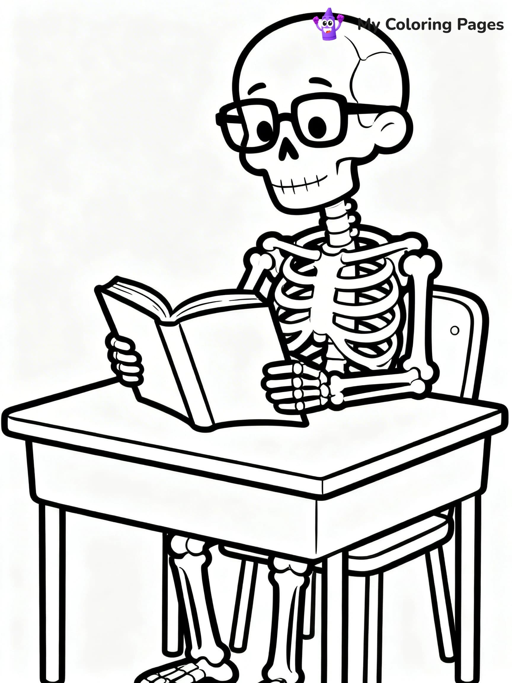 Bones Coloring Pages - 15