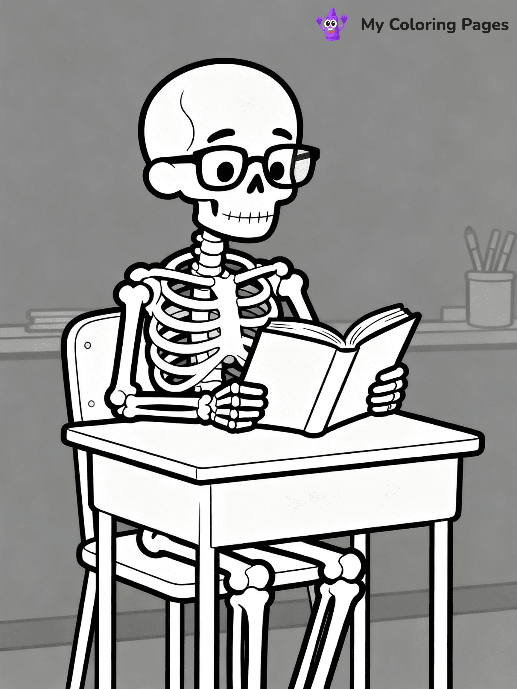 Bones Coloring Pages - 16