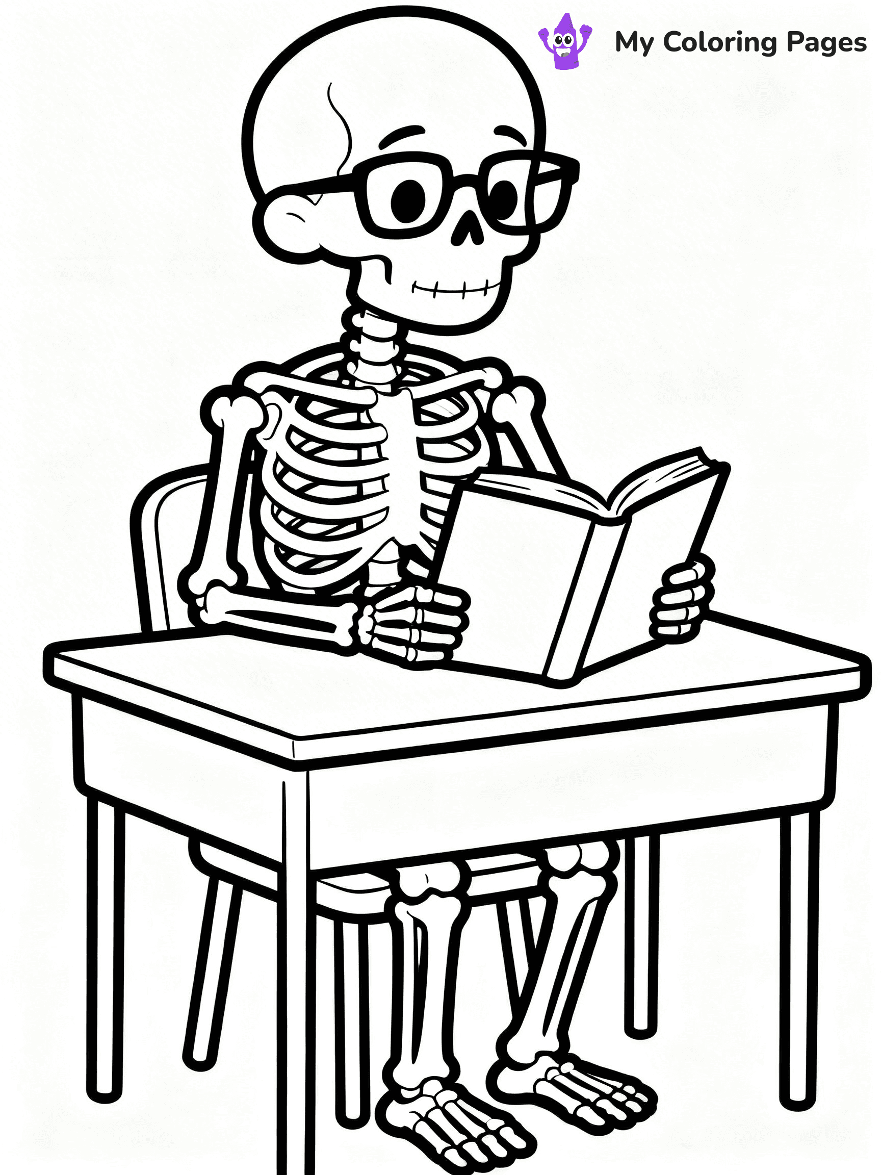 Bones Coloring Pages - 15