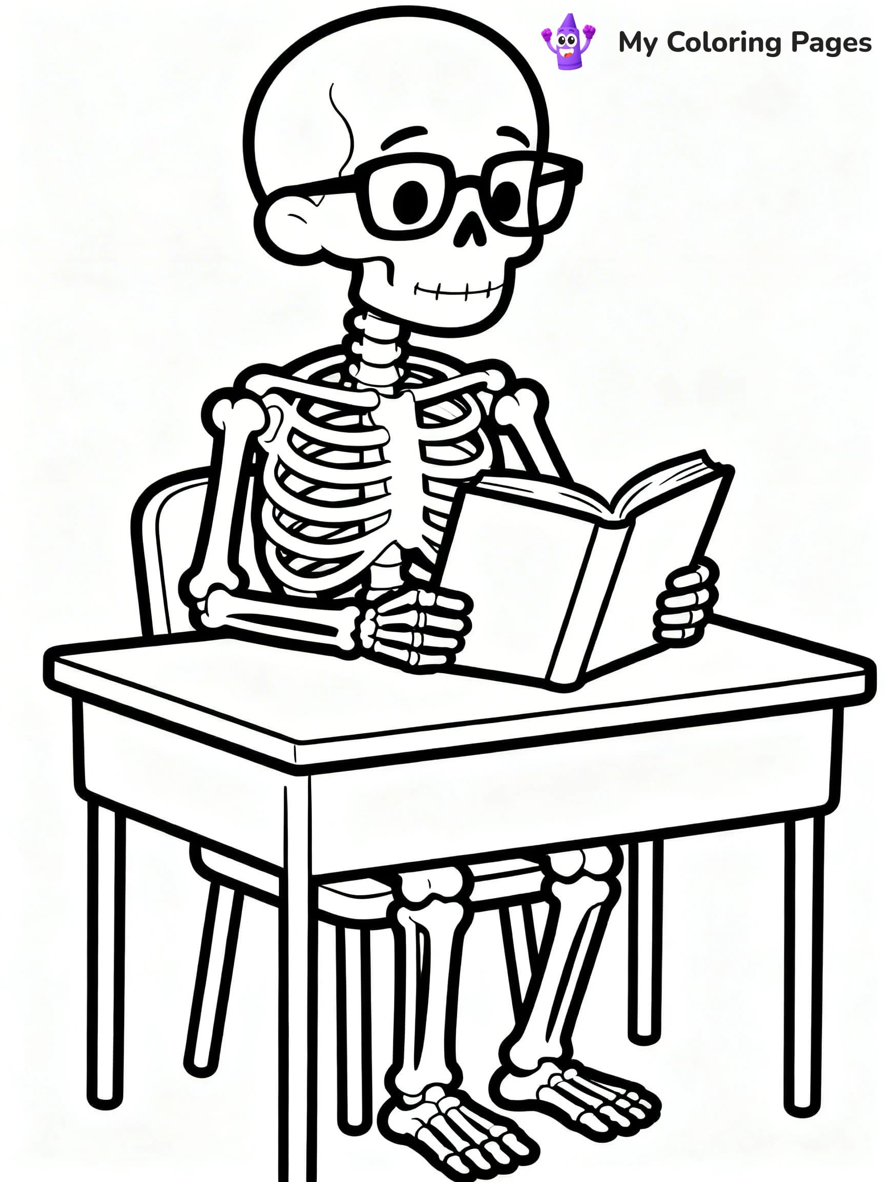 Bones Coloring Pages - 13