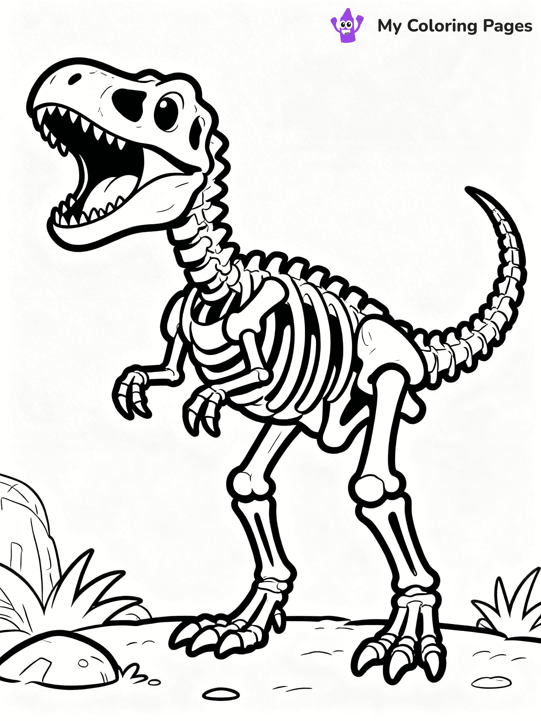 Bones Coloring Pages - 14