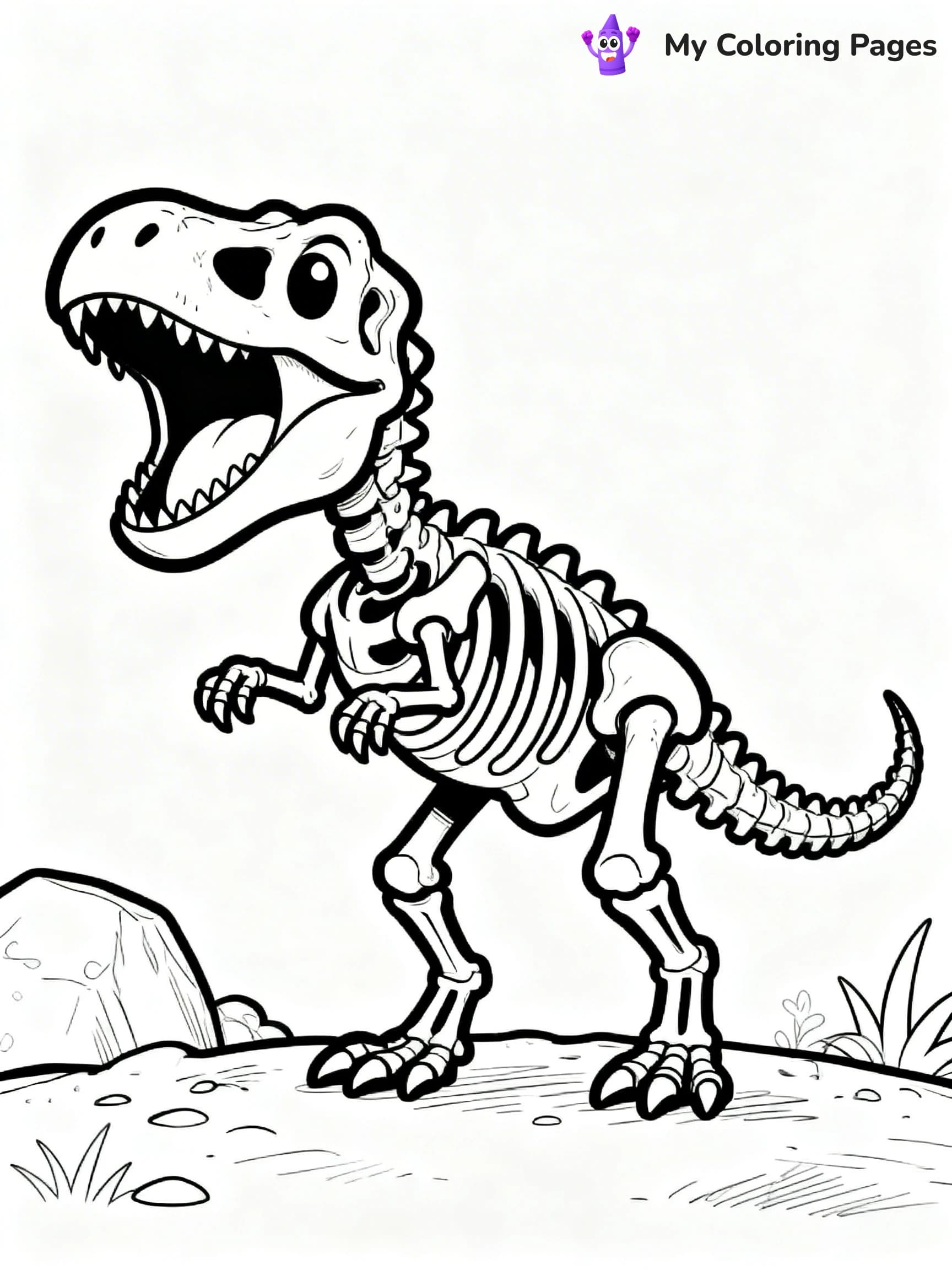 Bones Coloring Pages - 11