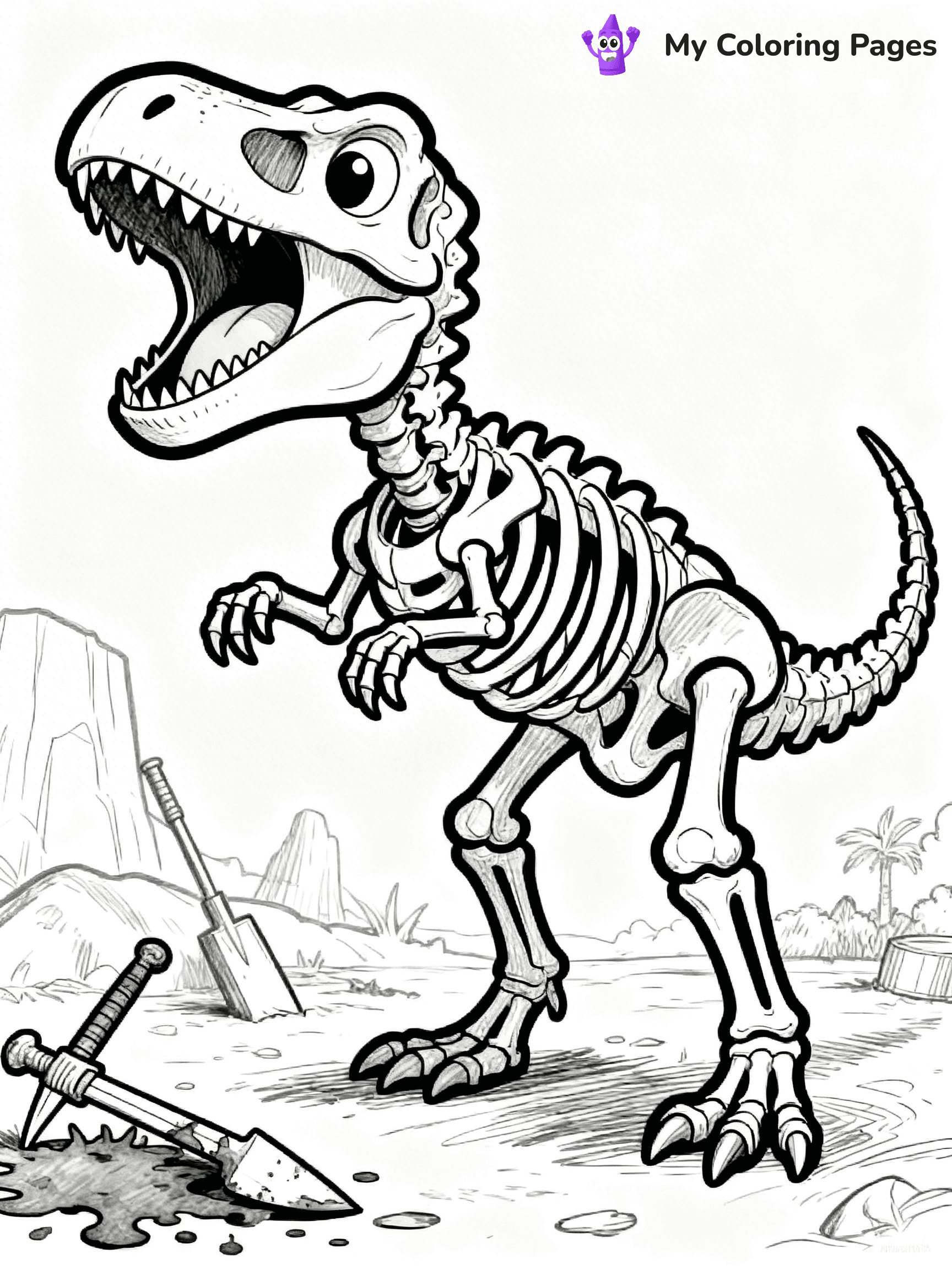 Bones Coloring Pages - 11