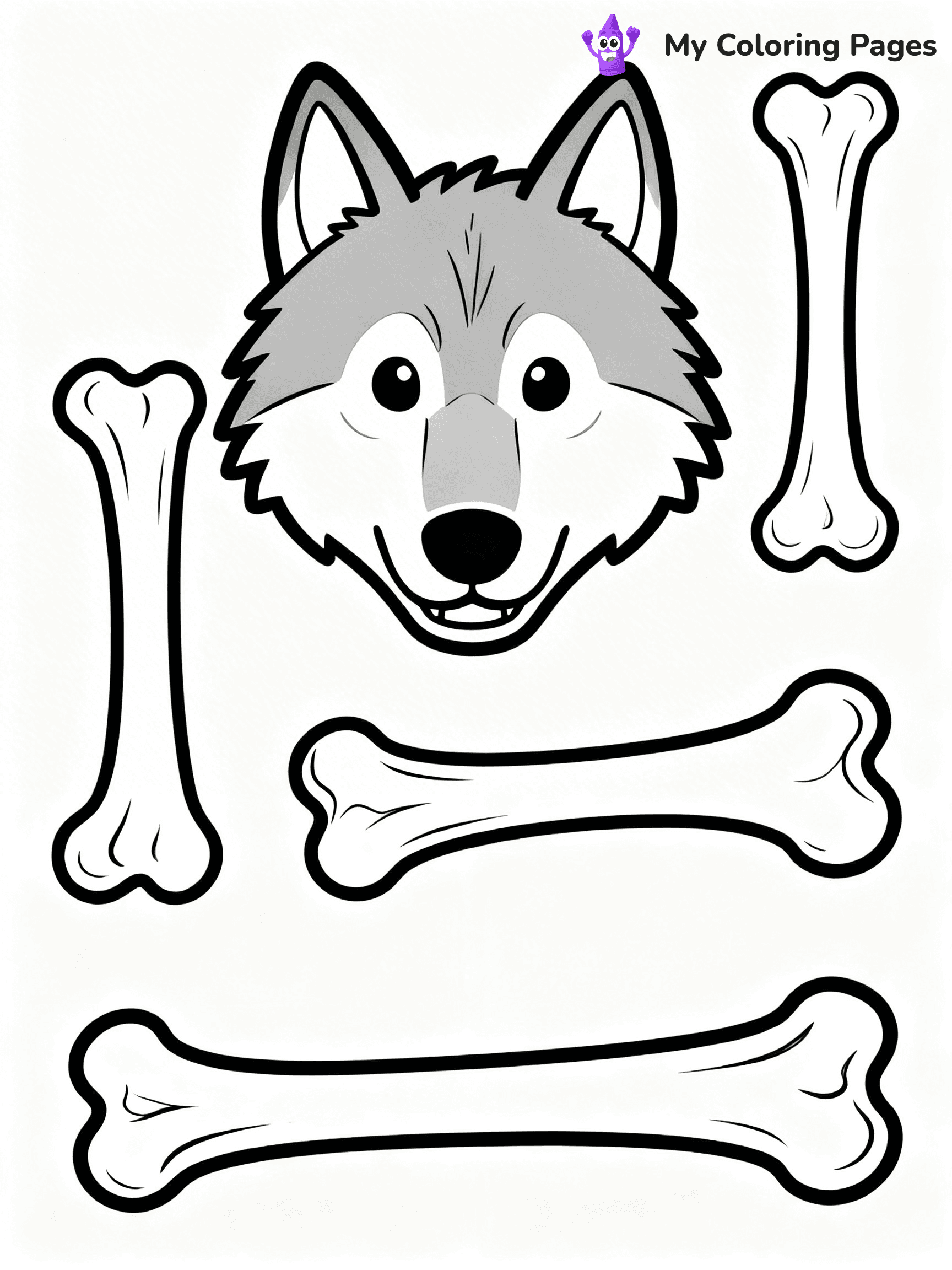 Bones Coloring Pages - 2