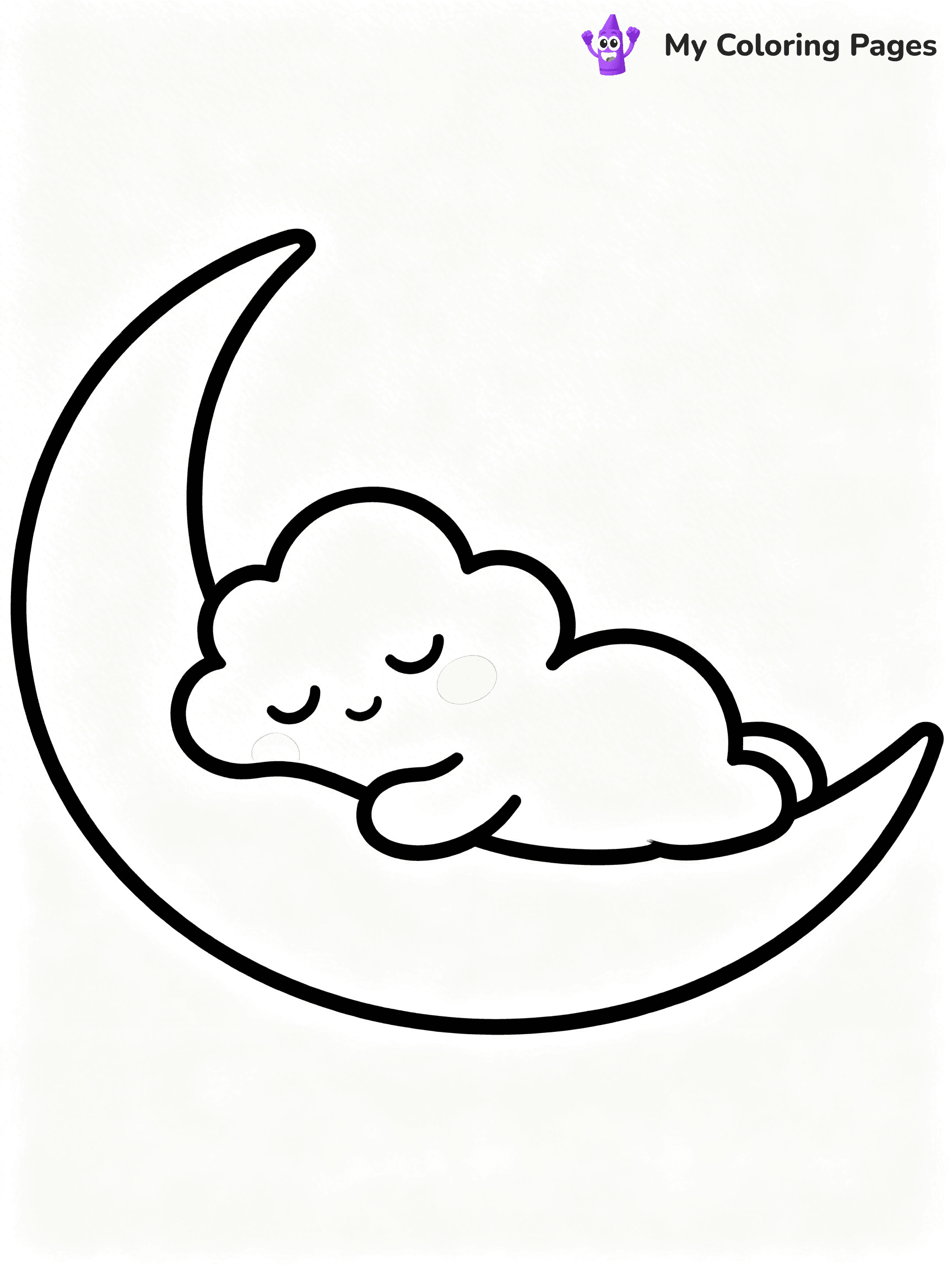 Cloud Coloring Pages - 43