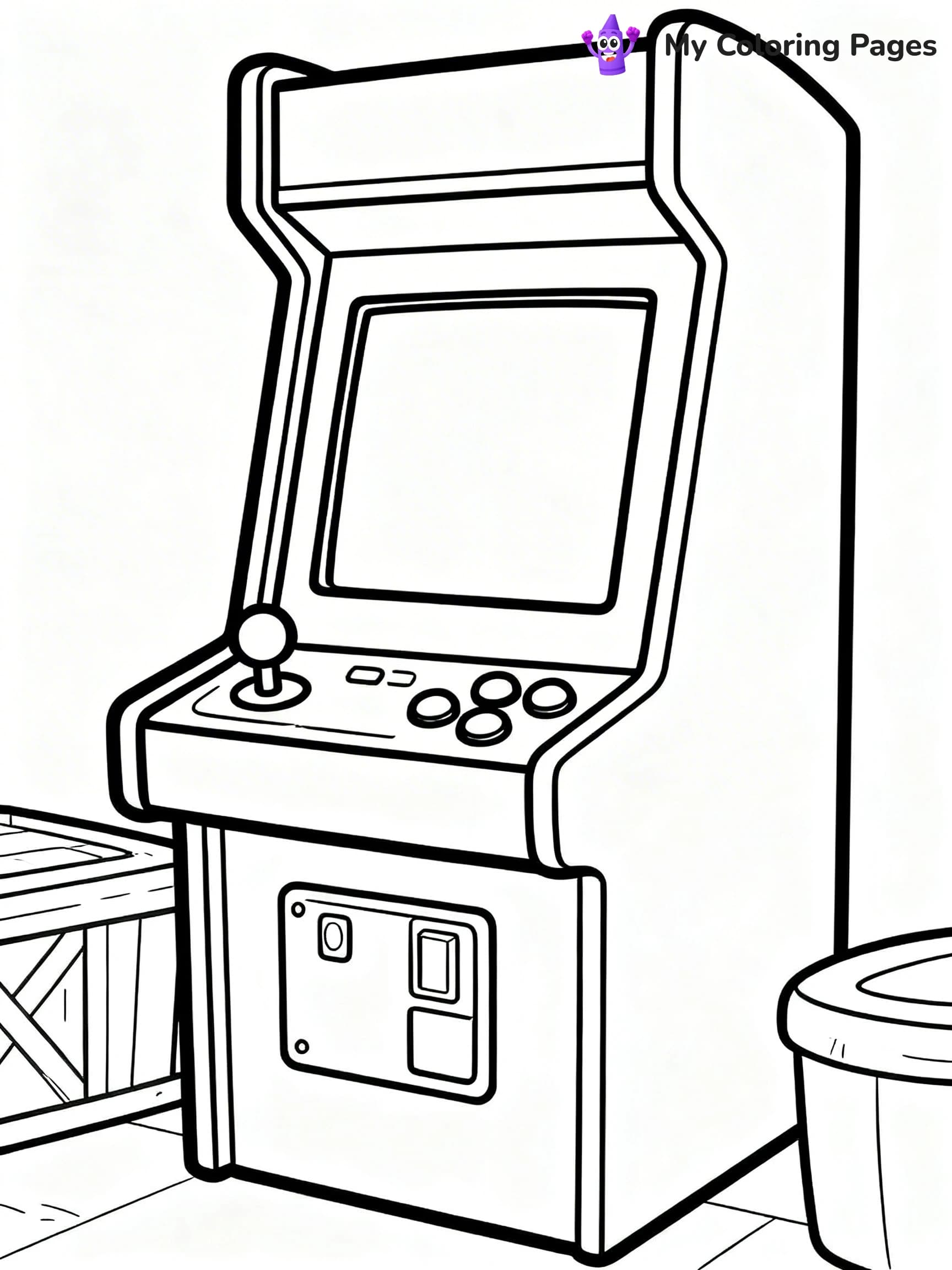 Gaming Coloring Pages - 19