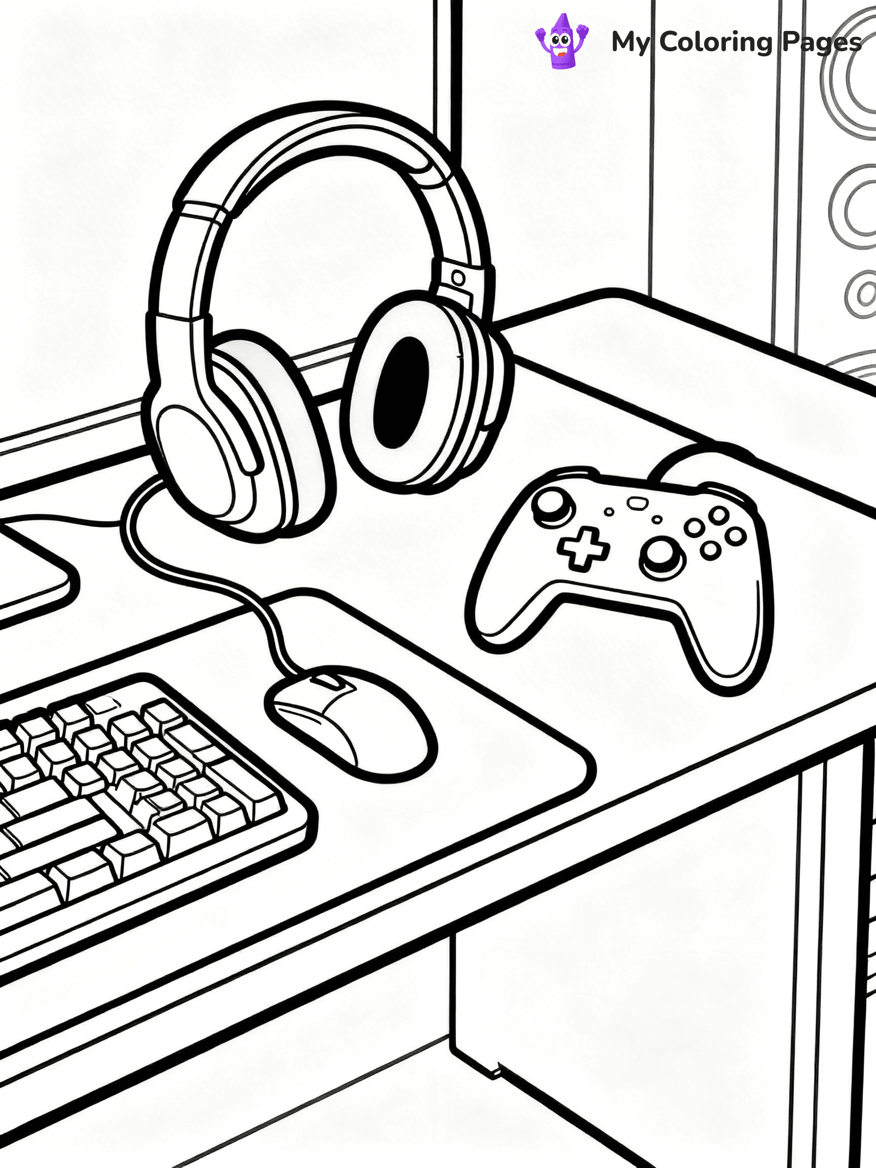 Gaming Coloring Pages - 11