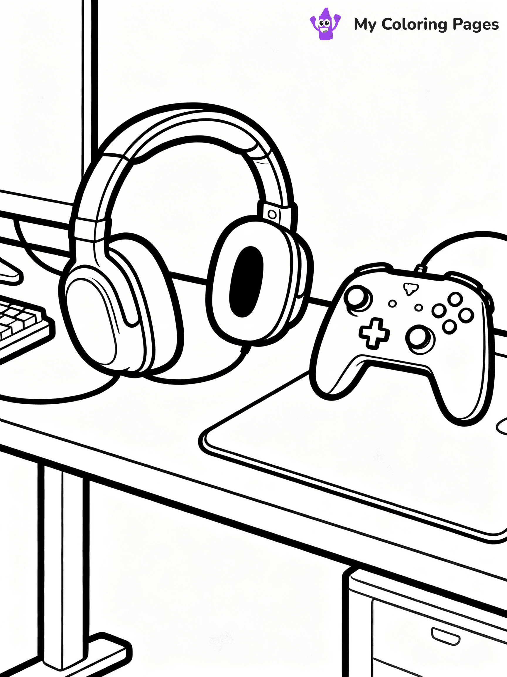 Gaming Coloring Pages - 10