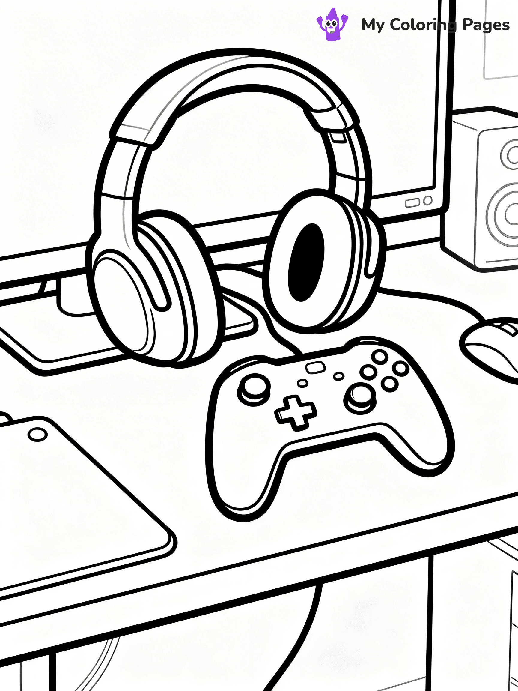 Gaming Coloring Pages - 9