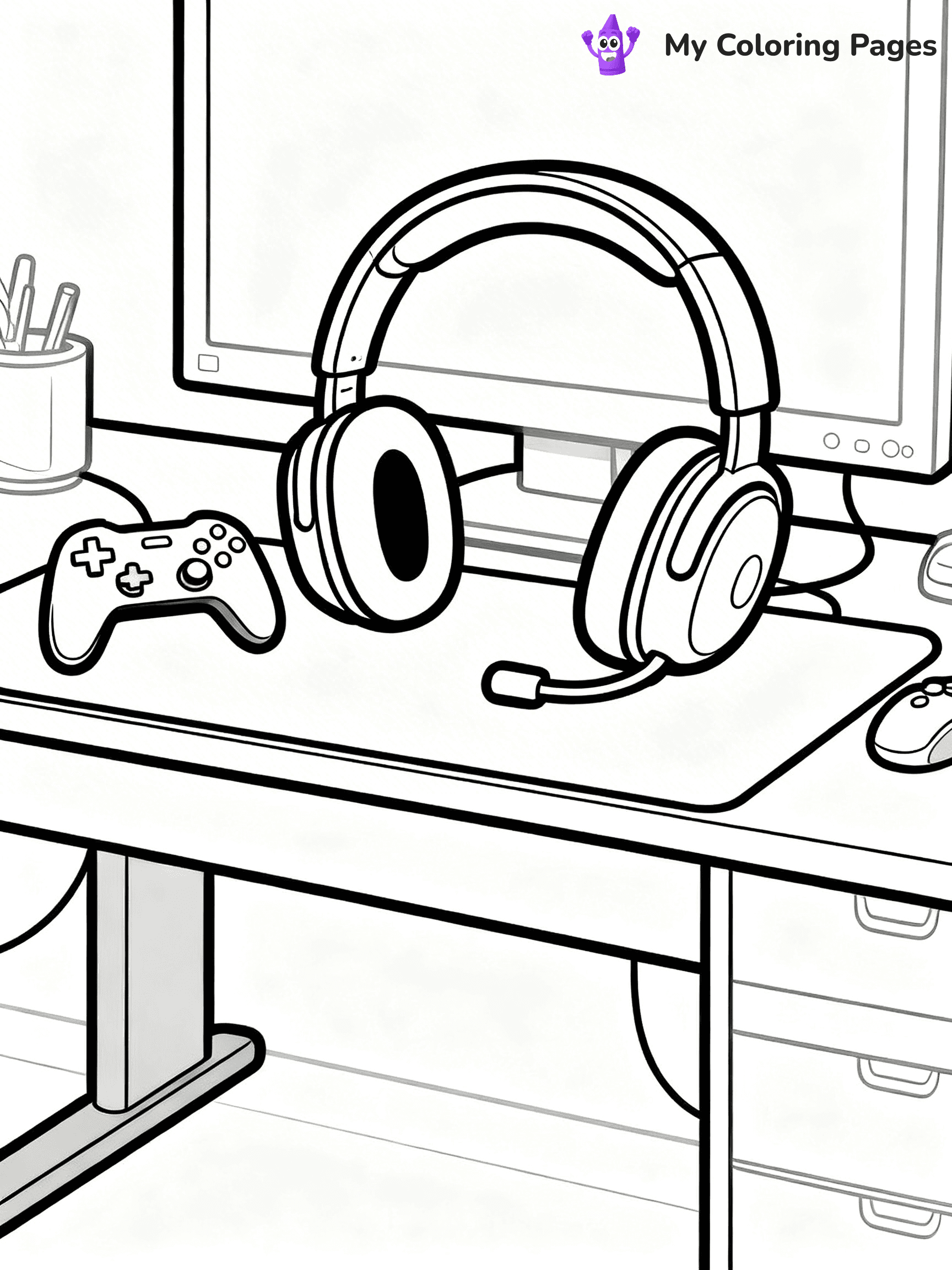 Gaming Coloring Pages - 7