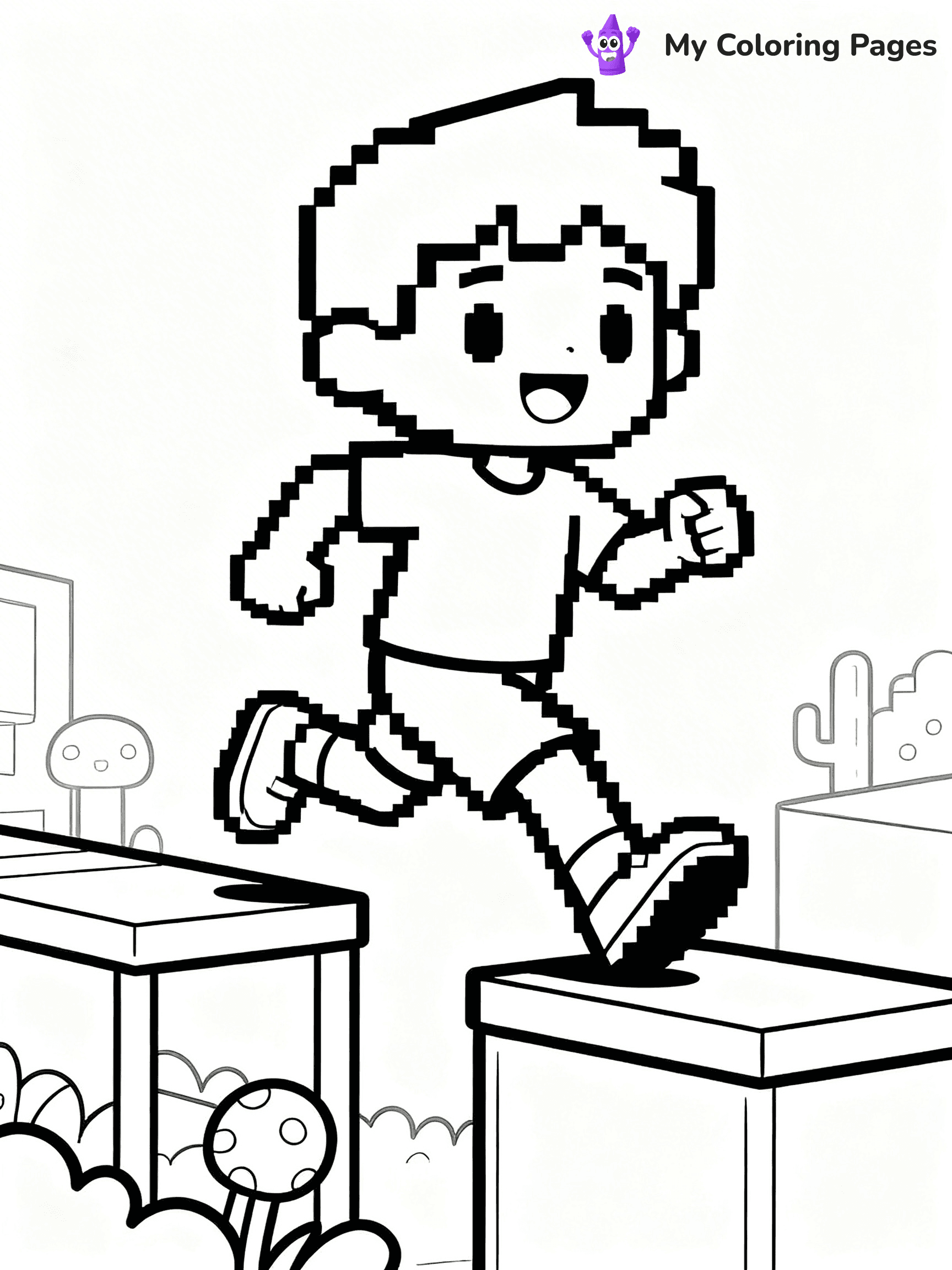 Gaming Coloring Pages - 3