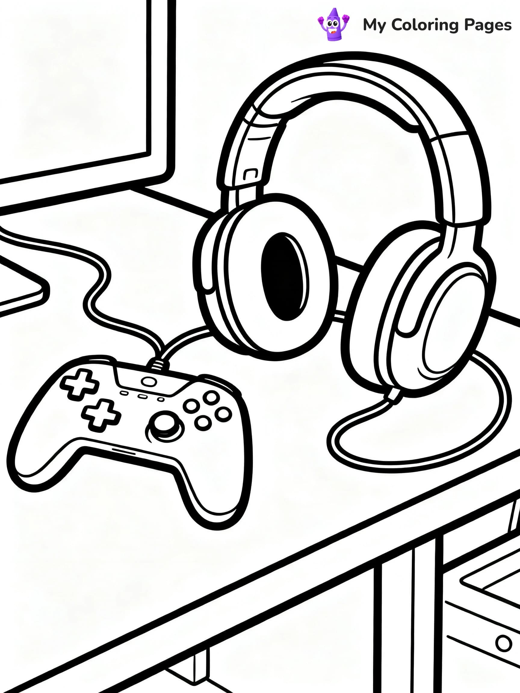 Gaming Coloring Pages - 23