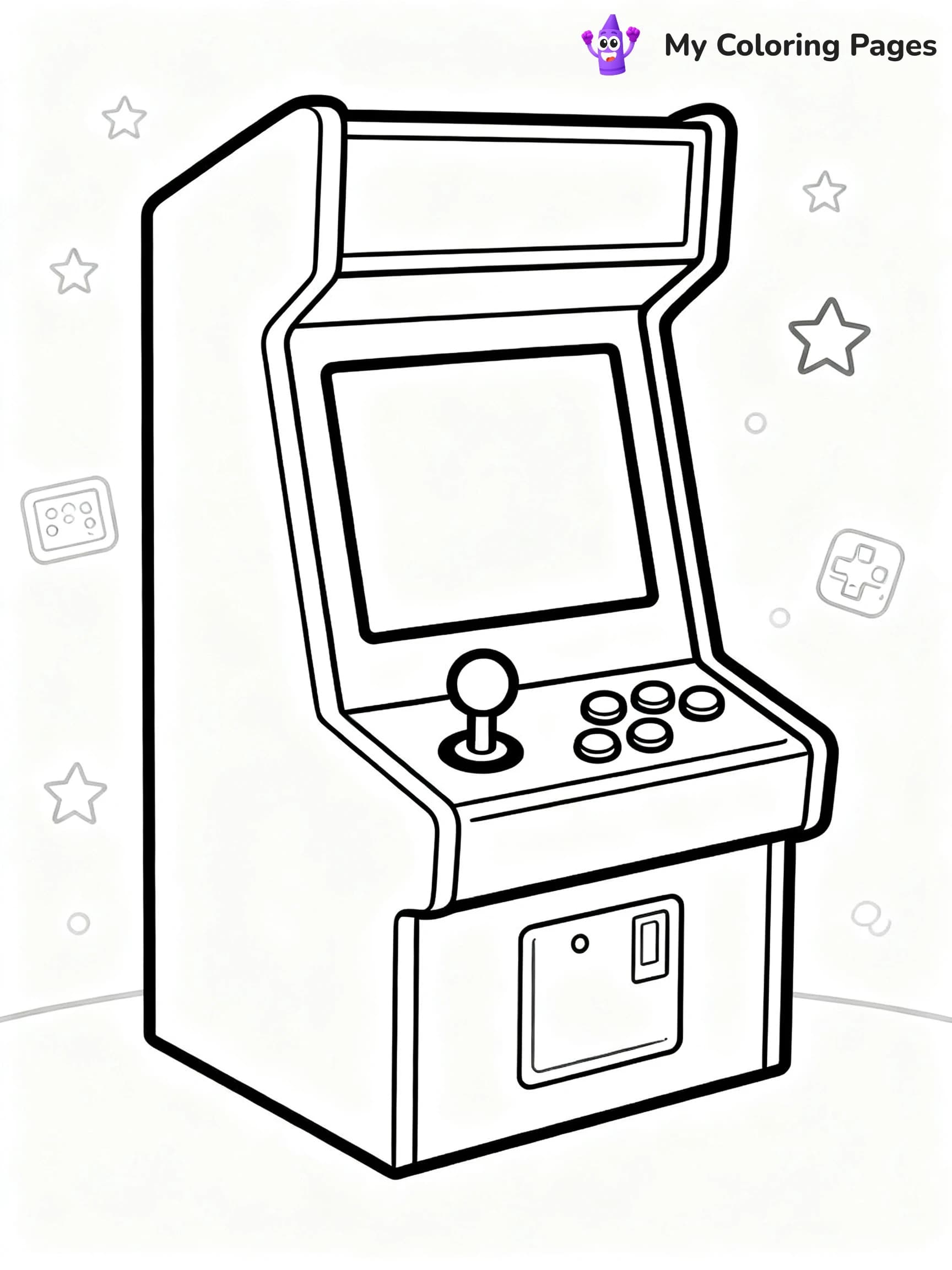 Gaming Coloring Pages - 18