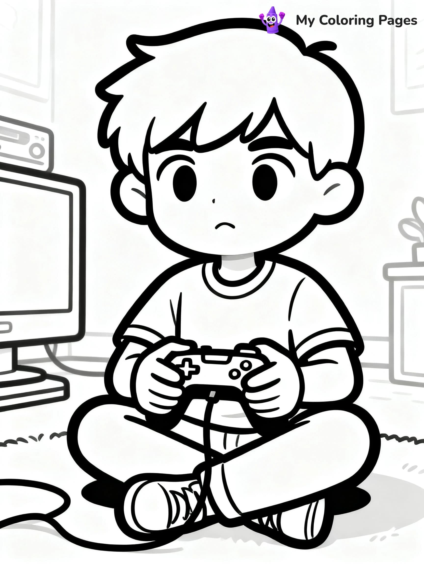 Gaming Coloring Pages - 14