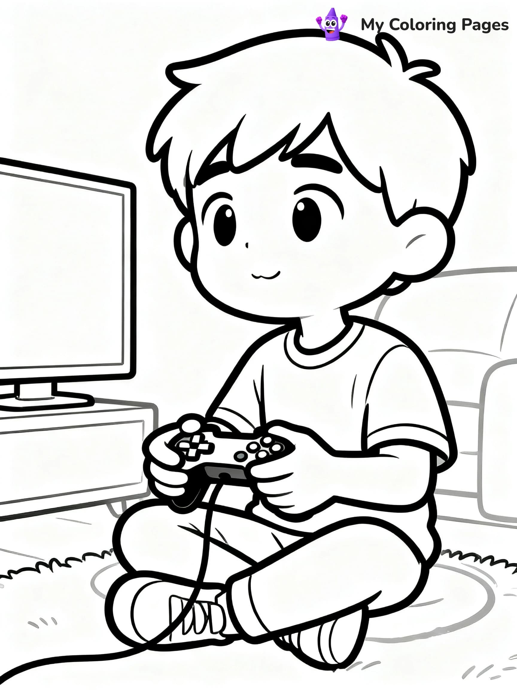 Gaming Coloring Pages - 11