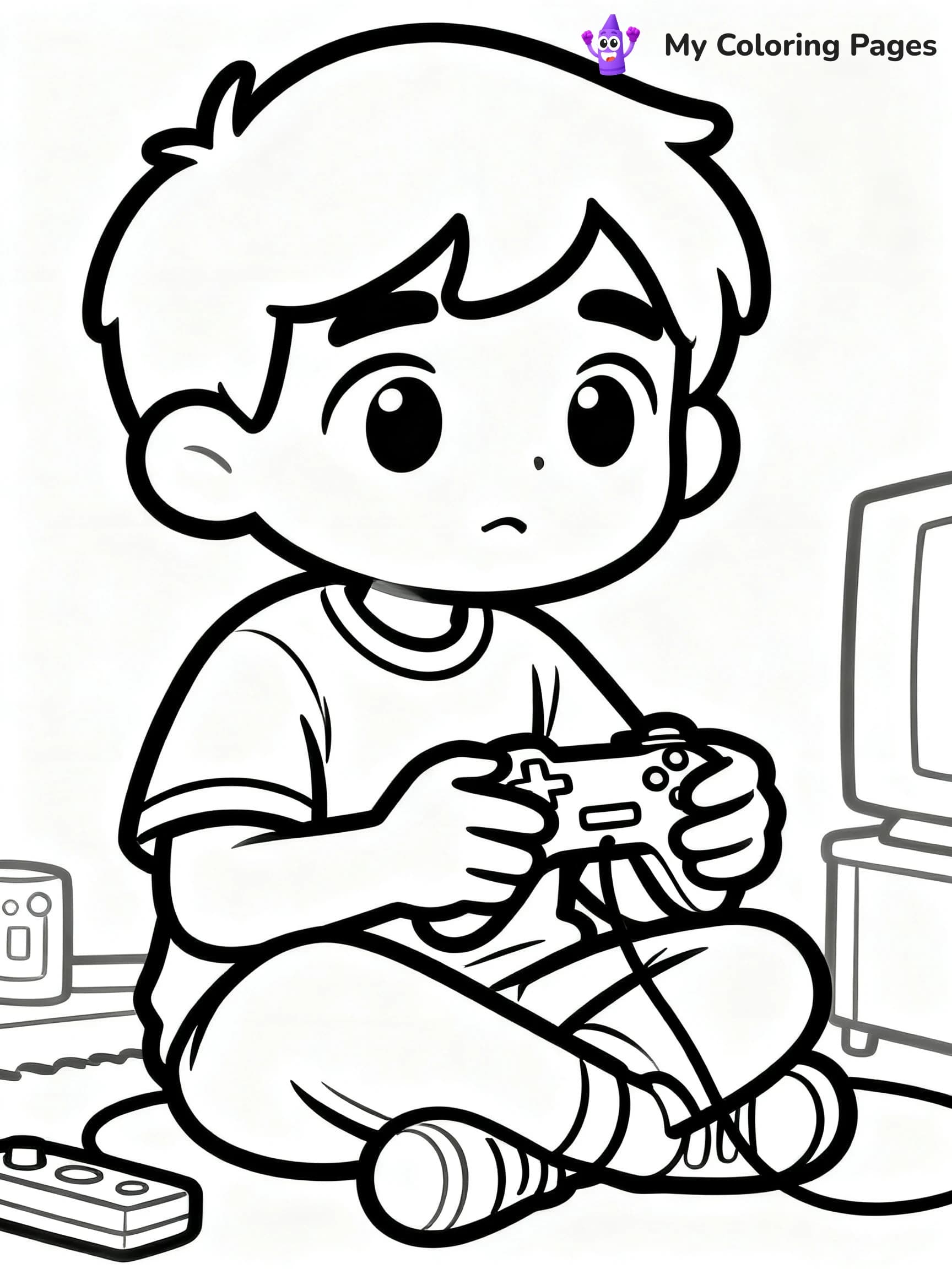 Gaming Coloring Pages - 9