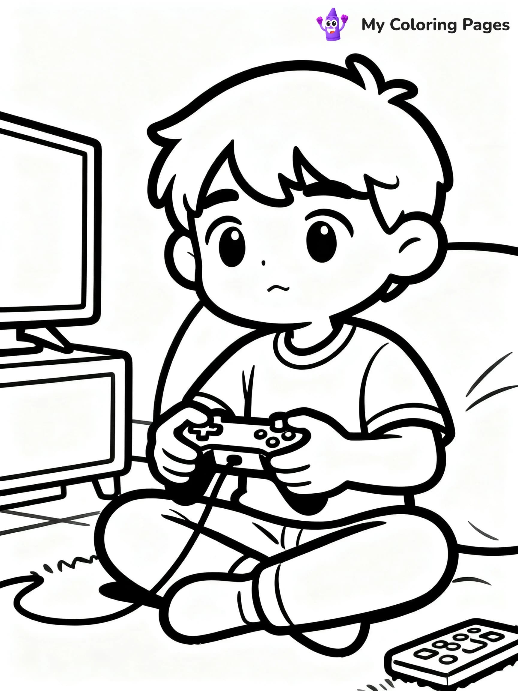Gaming Coloring Pages - 7