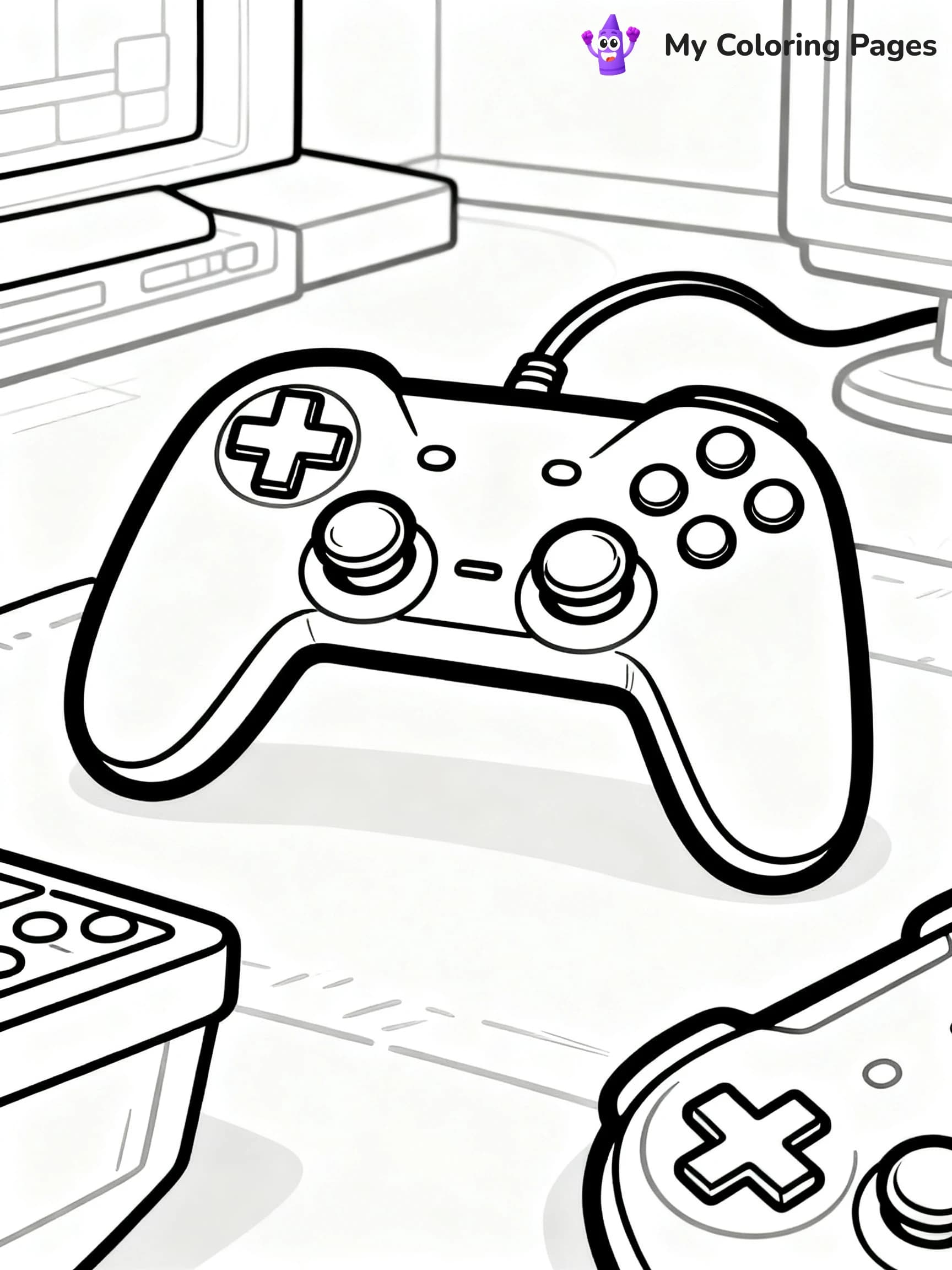 Gaming Coloring Pages - 6