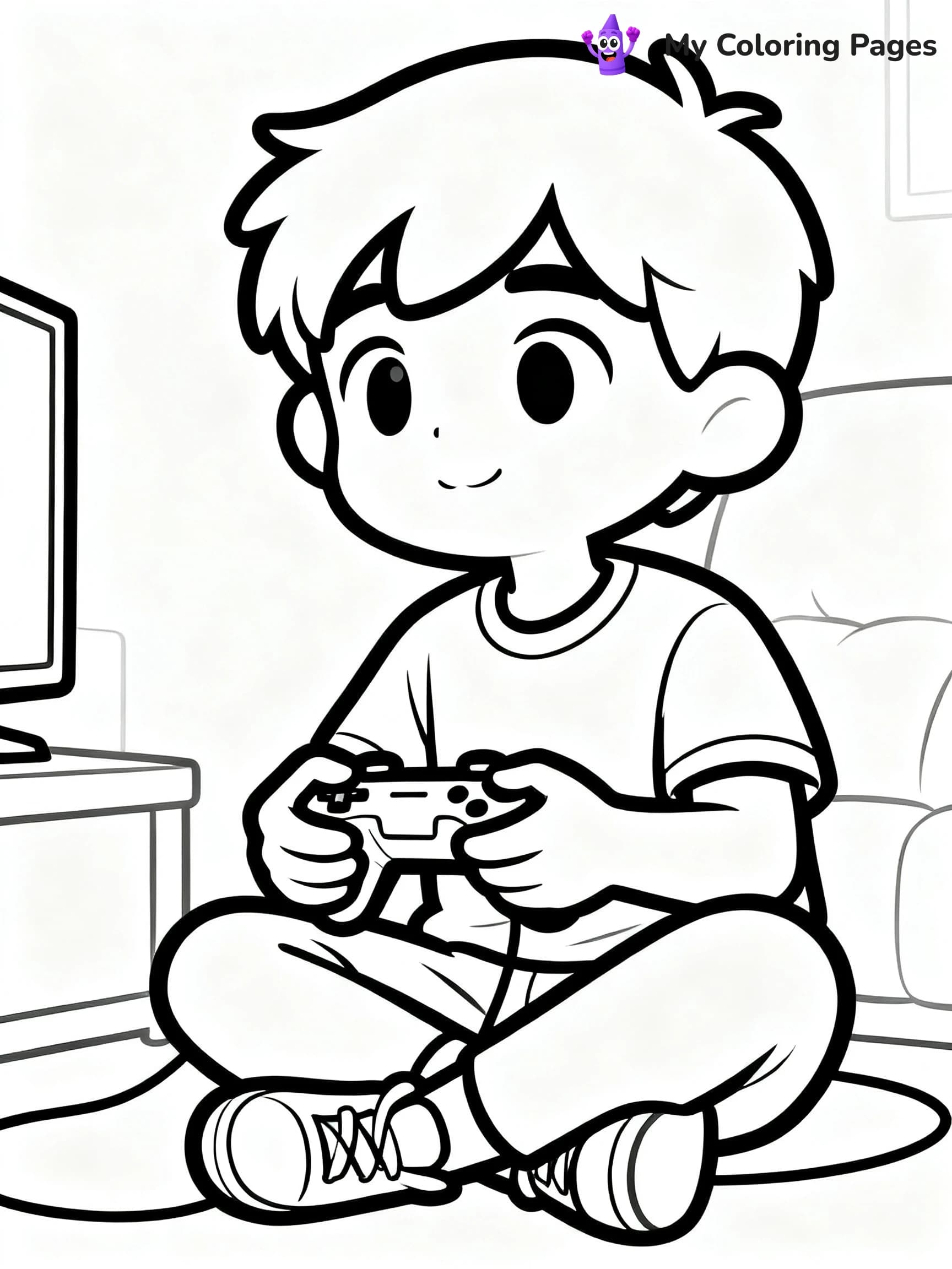 Gaming Coloring Pages - 5