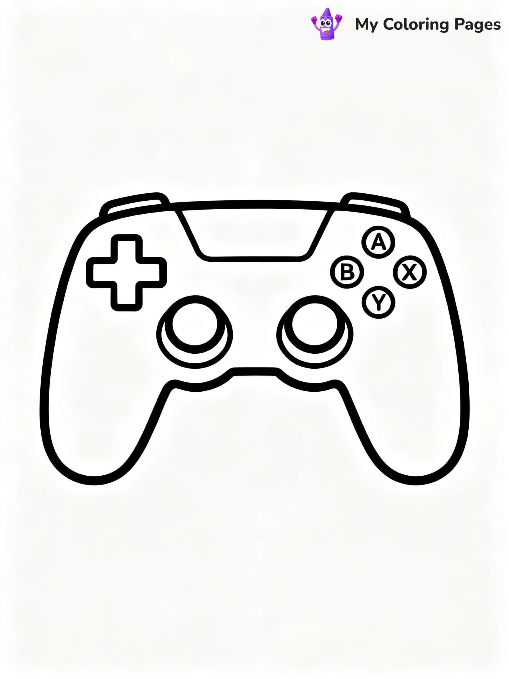 Gaming Coloring Pages - 2