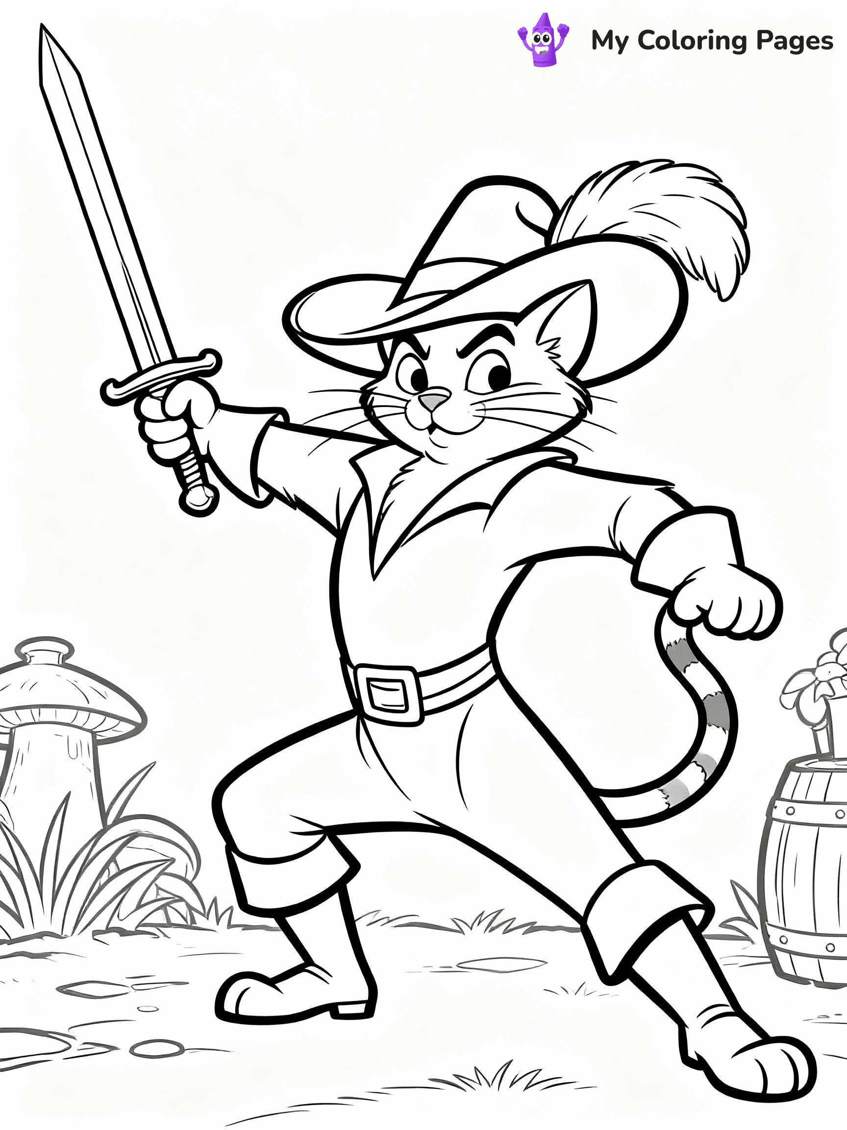 Shrek Coloring Pages - 39