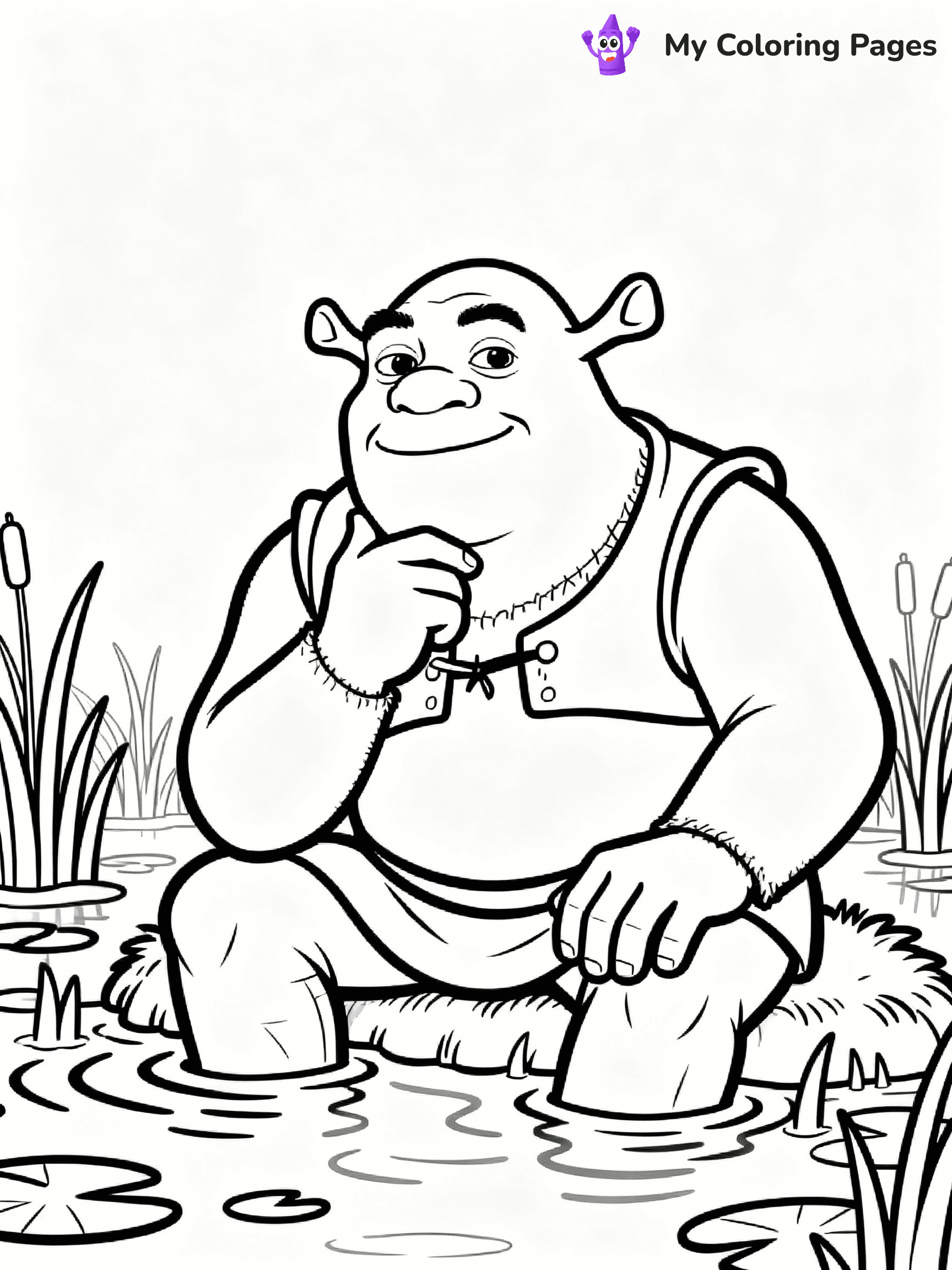 Shrek Coloring Pages - 24
