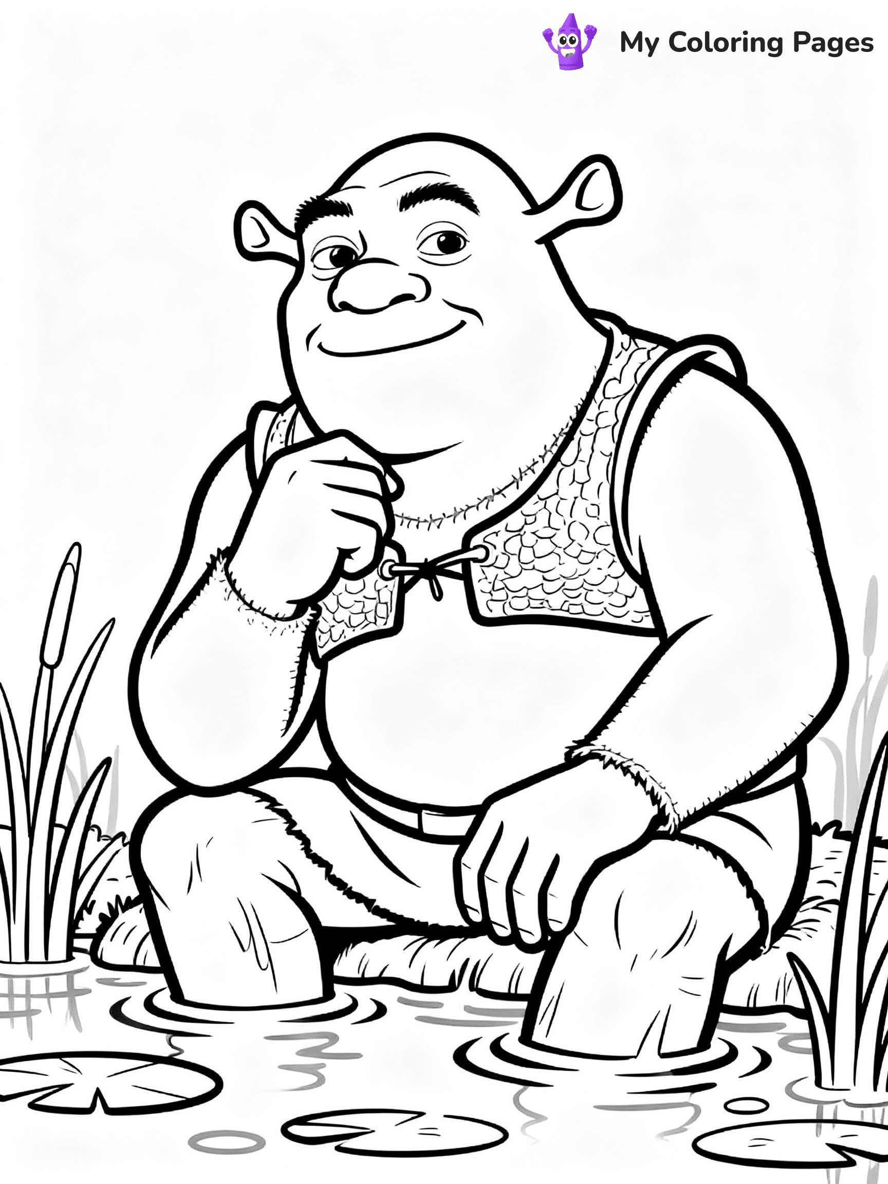 Shrek Coloring Pages - 23