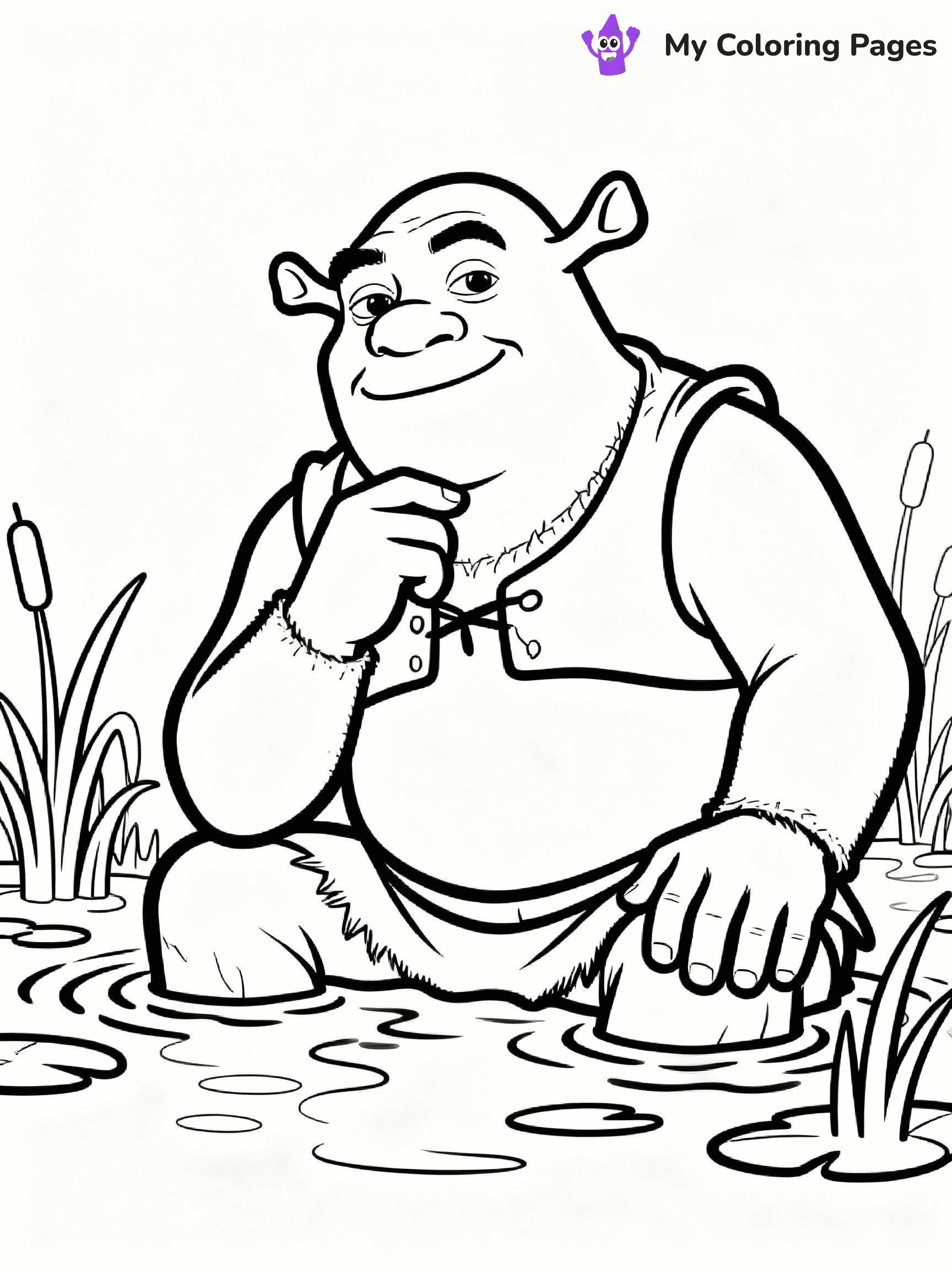Shrek Coloring Pages - 22