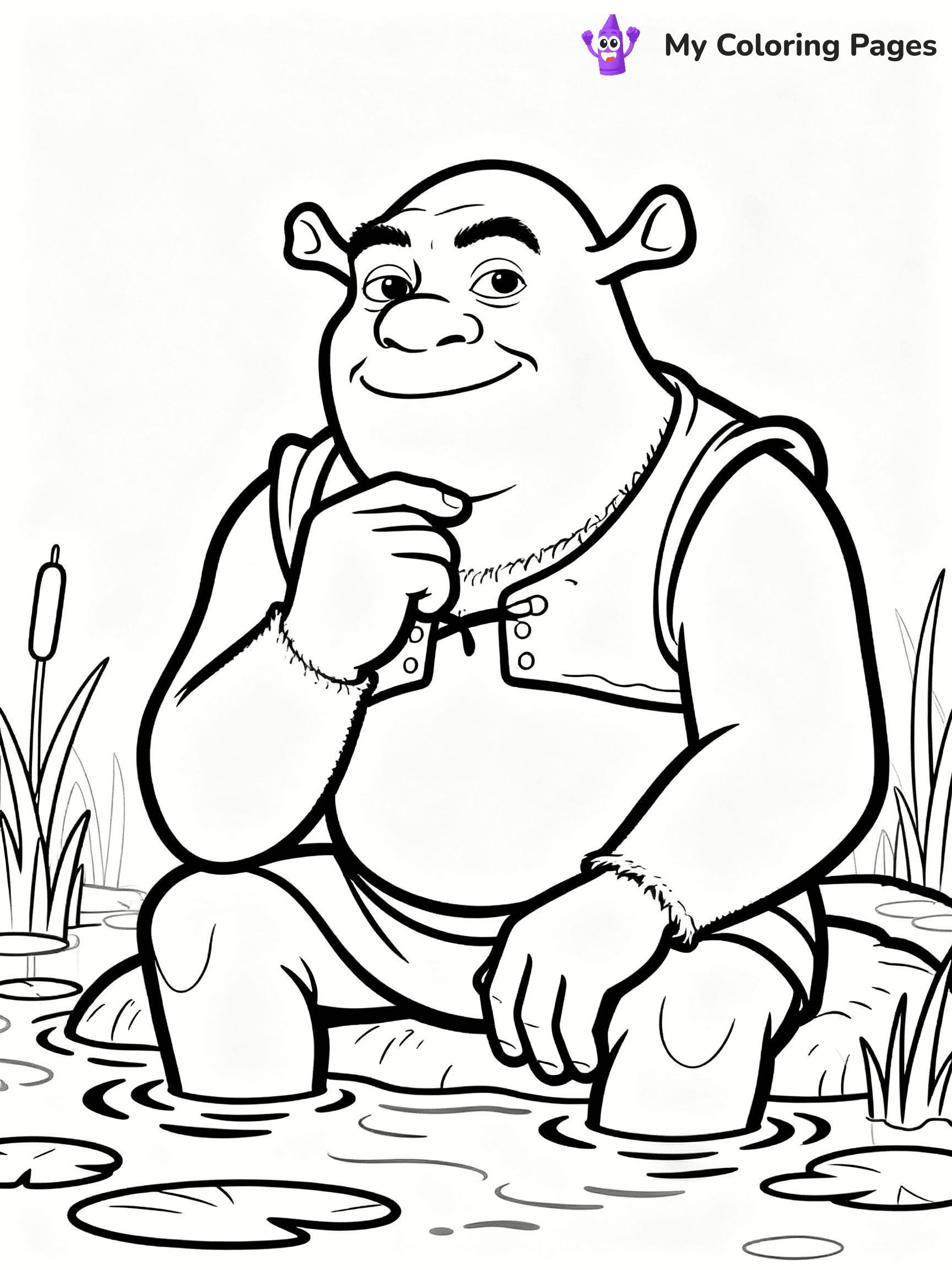 Shrek Coloring Pages - 21