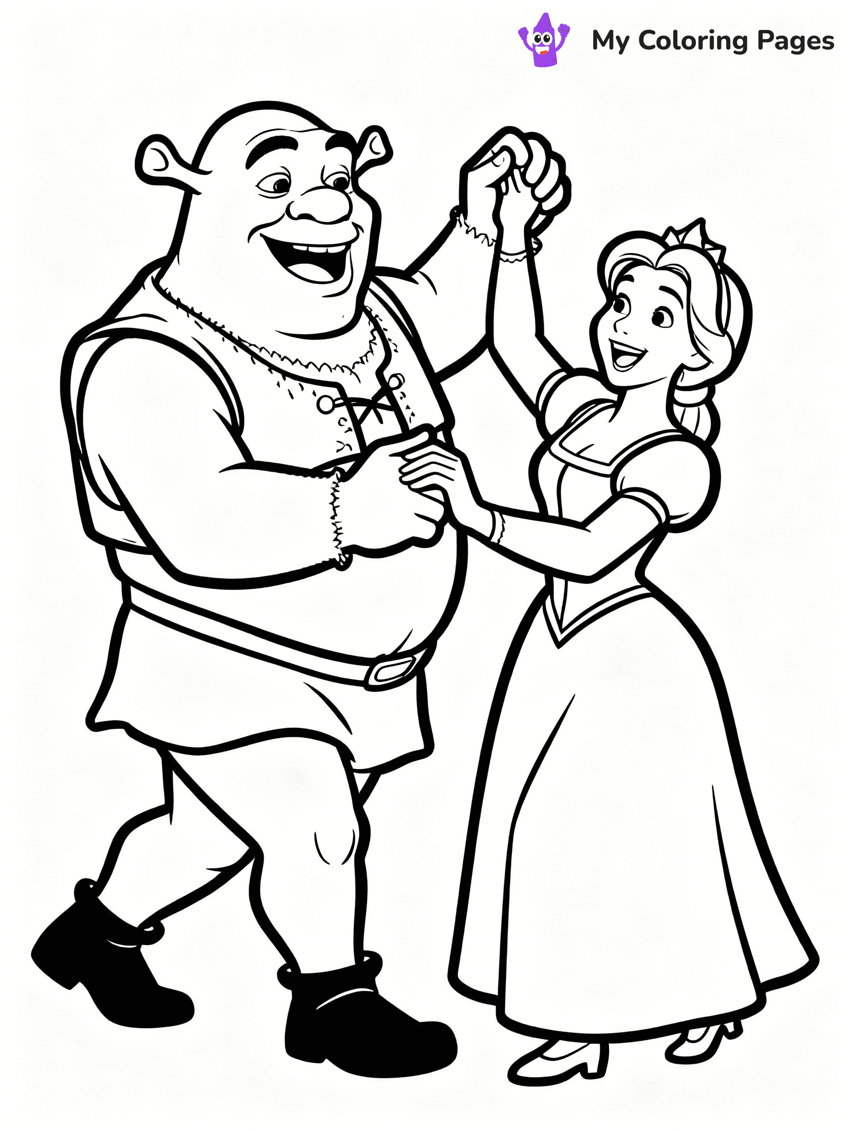 Shrek Coloring Pages - 14