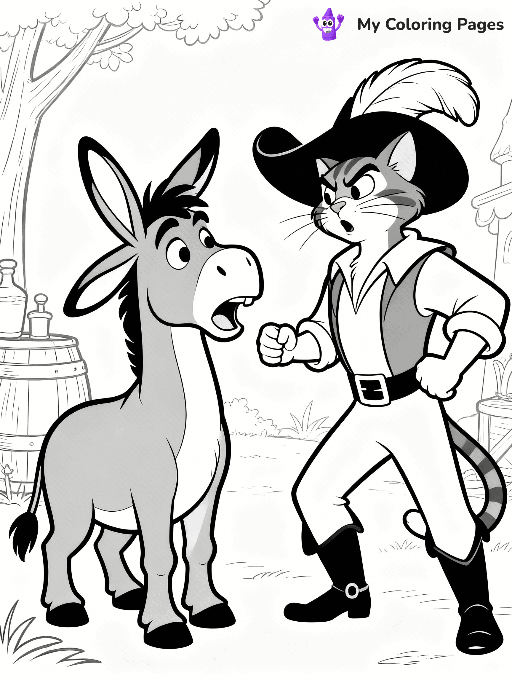 Shrek Coloring Pages - 11