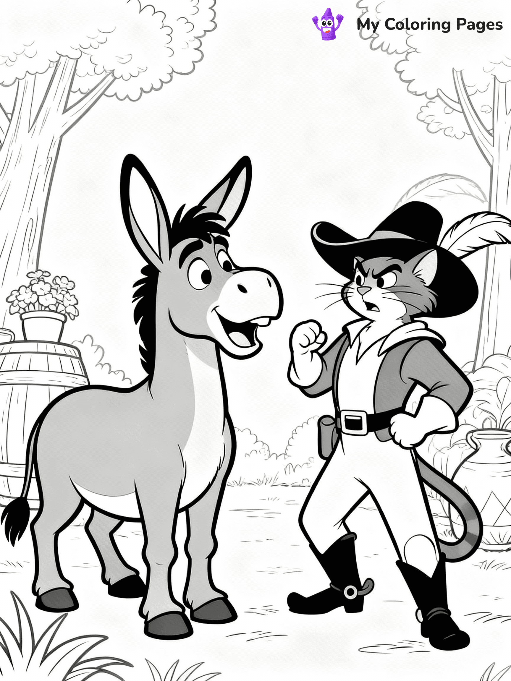 Shrek Coloring Pages - 10