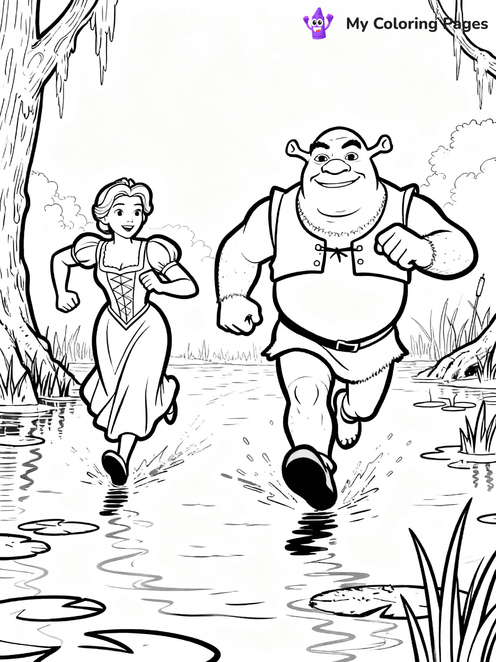 Shrek Coloring Pages - 5
