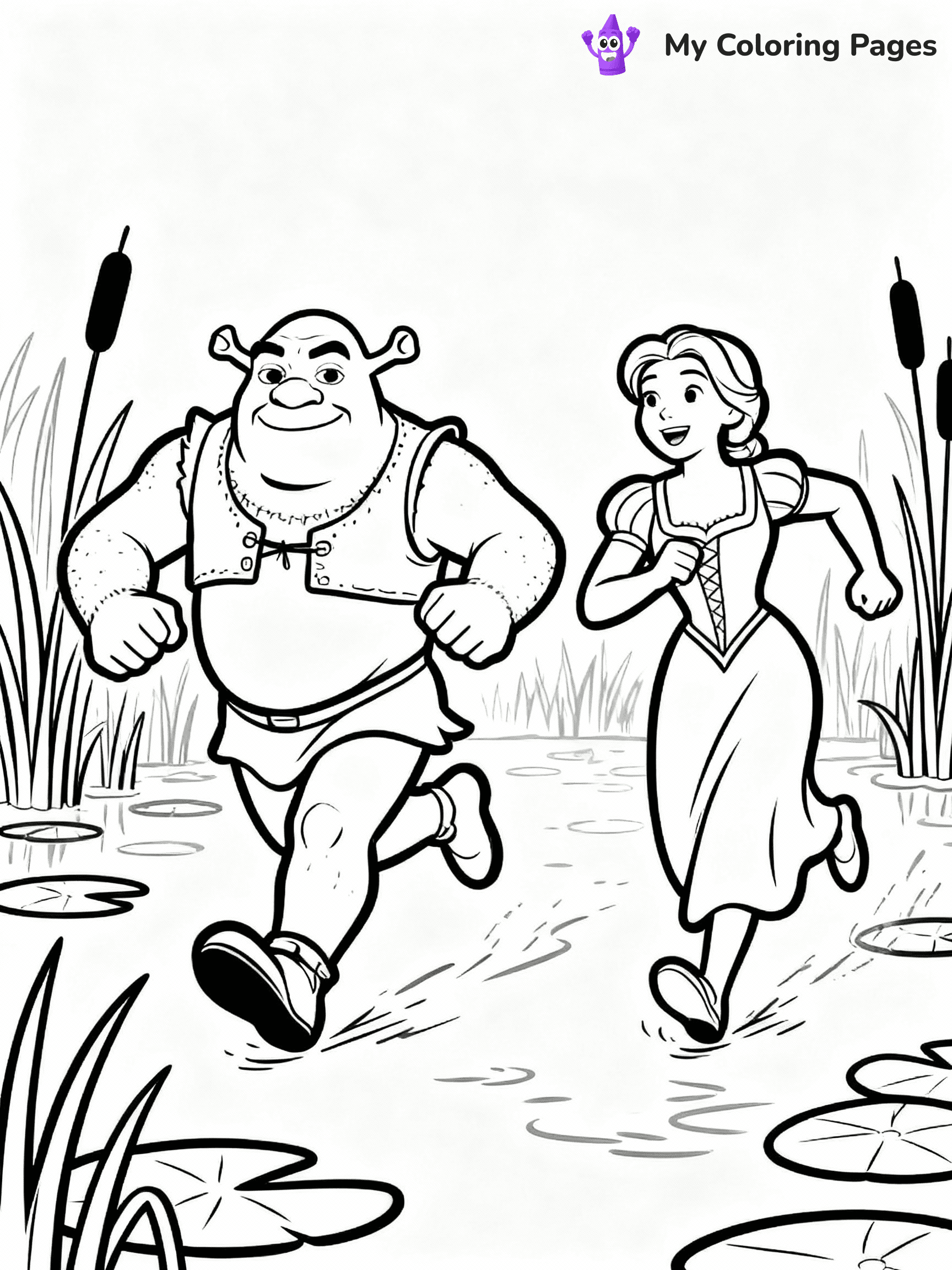 Shrek Coloring Pages - 4