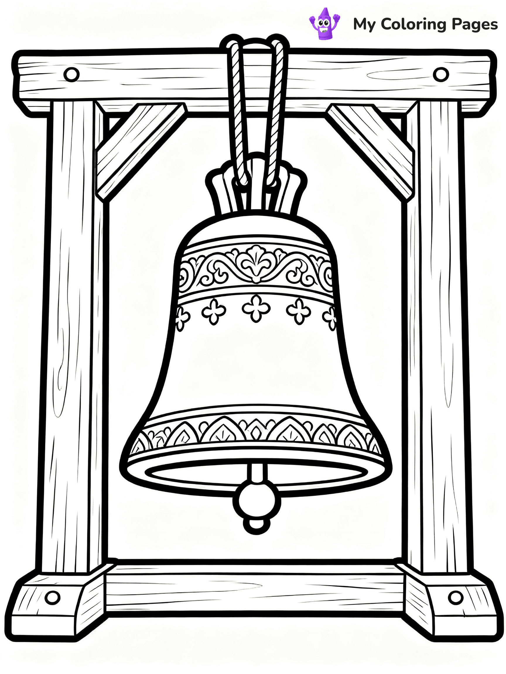 Bell Coloring Pages - 23