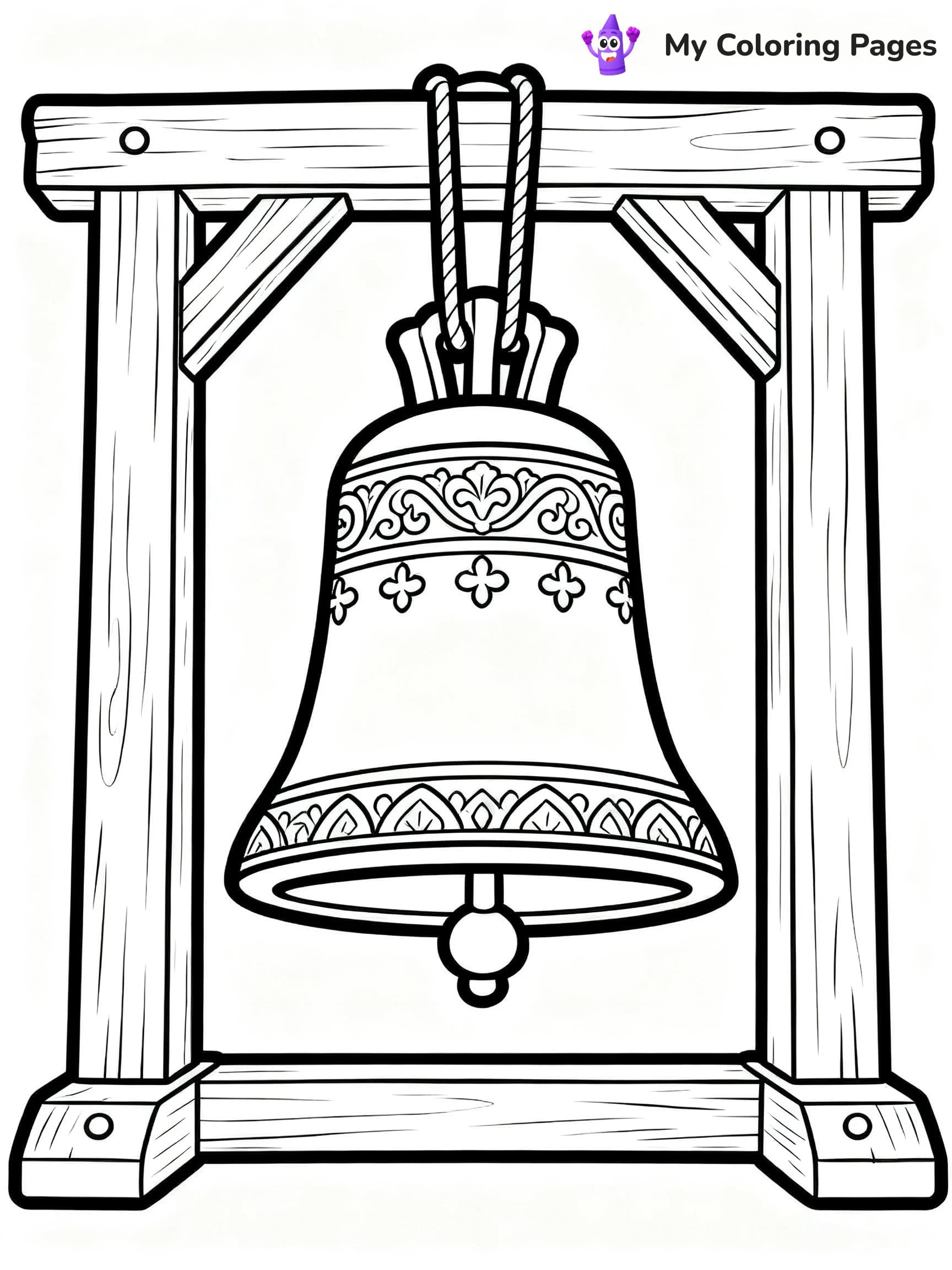 Bell Coloring Pages - 23