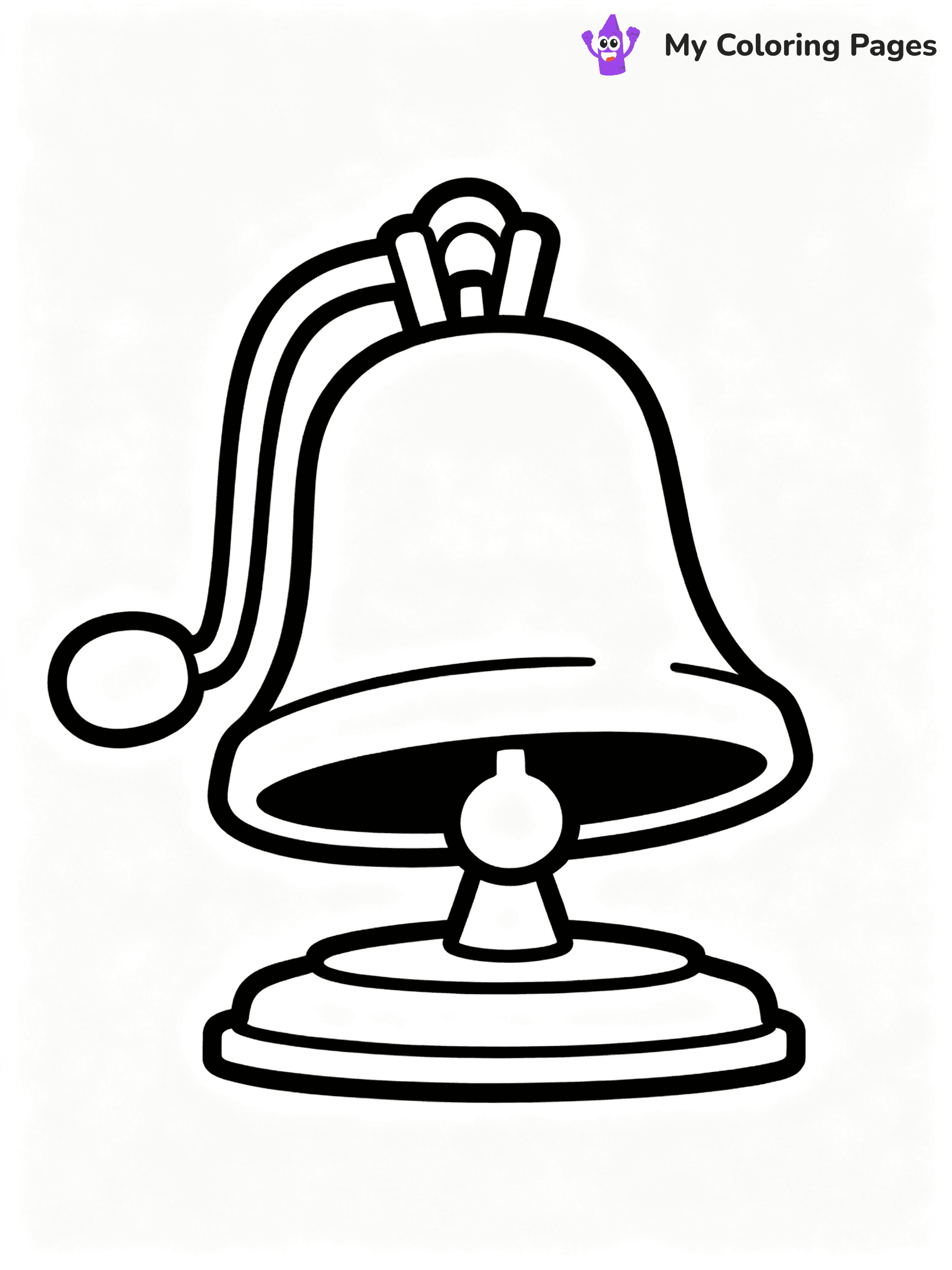 Bell Coloring Pages - 20