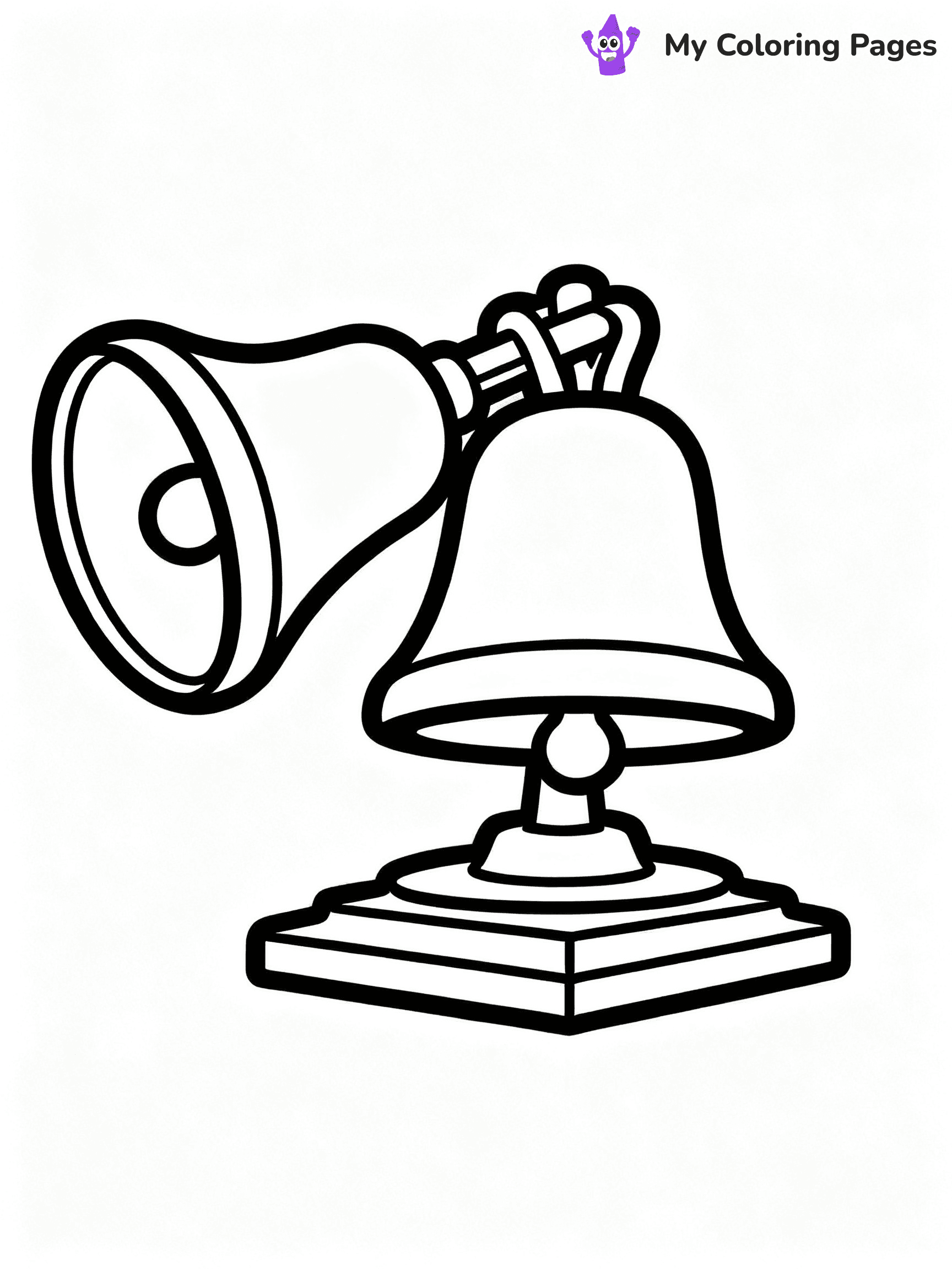 Bell Coloring Pages - 18