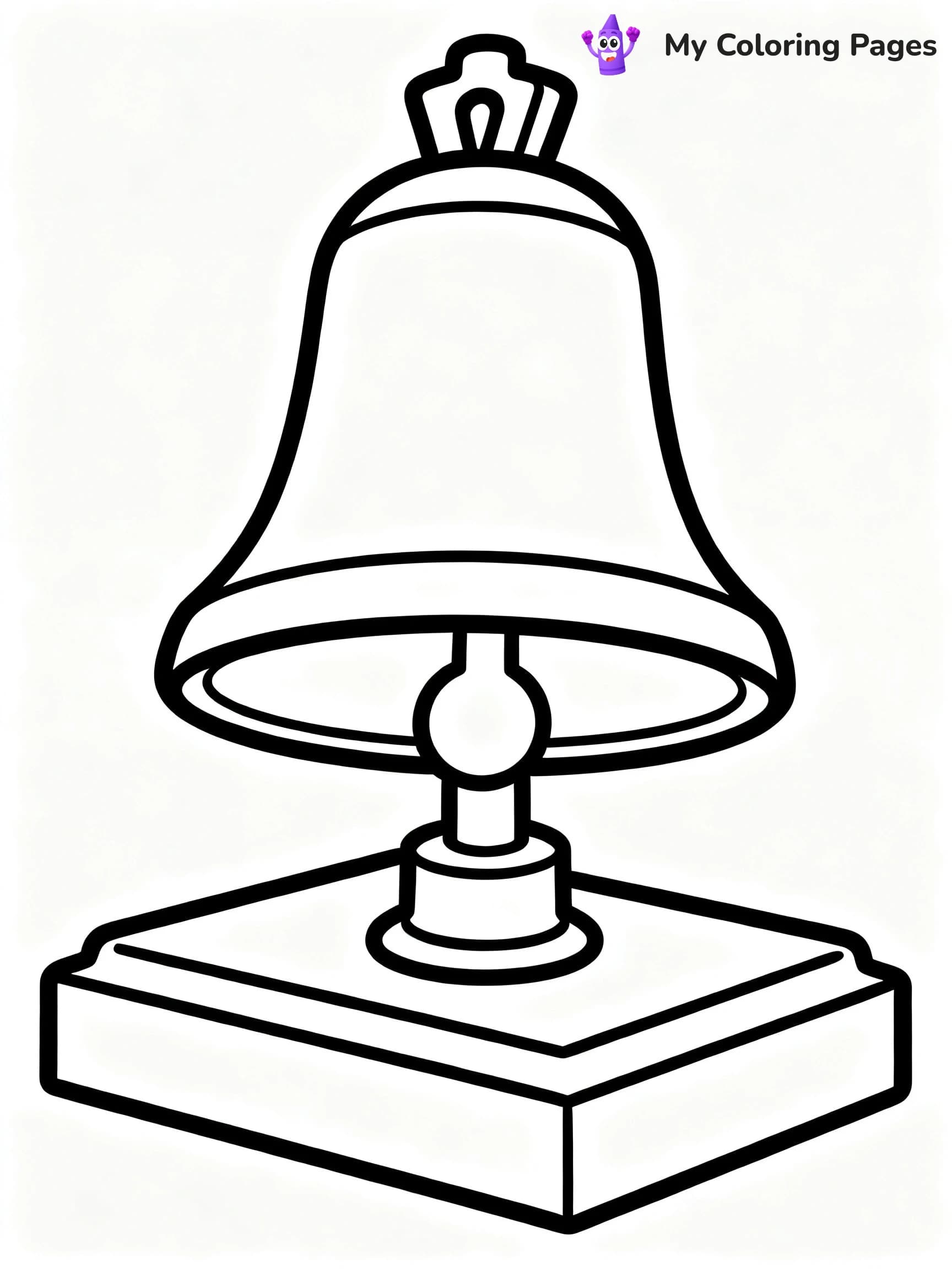 Bell Coloring Pages - 19