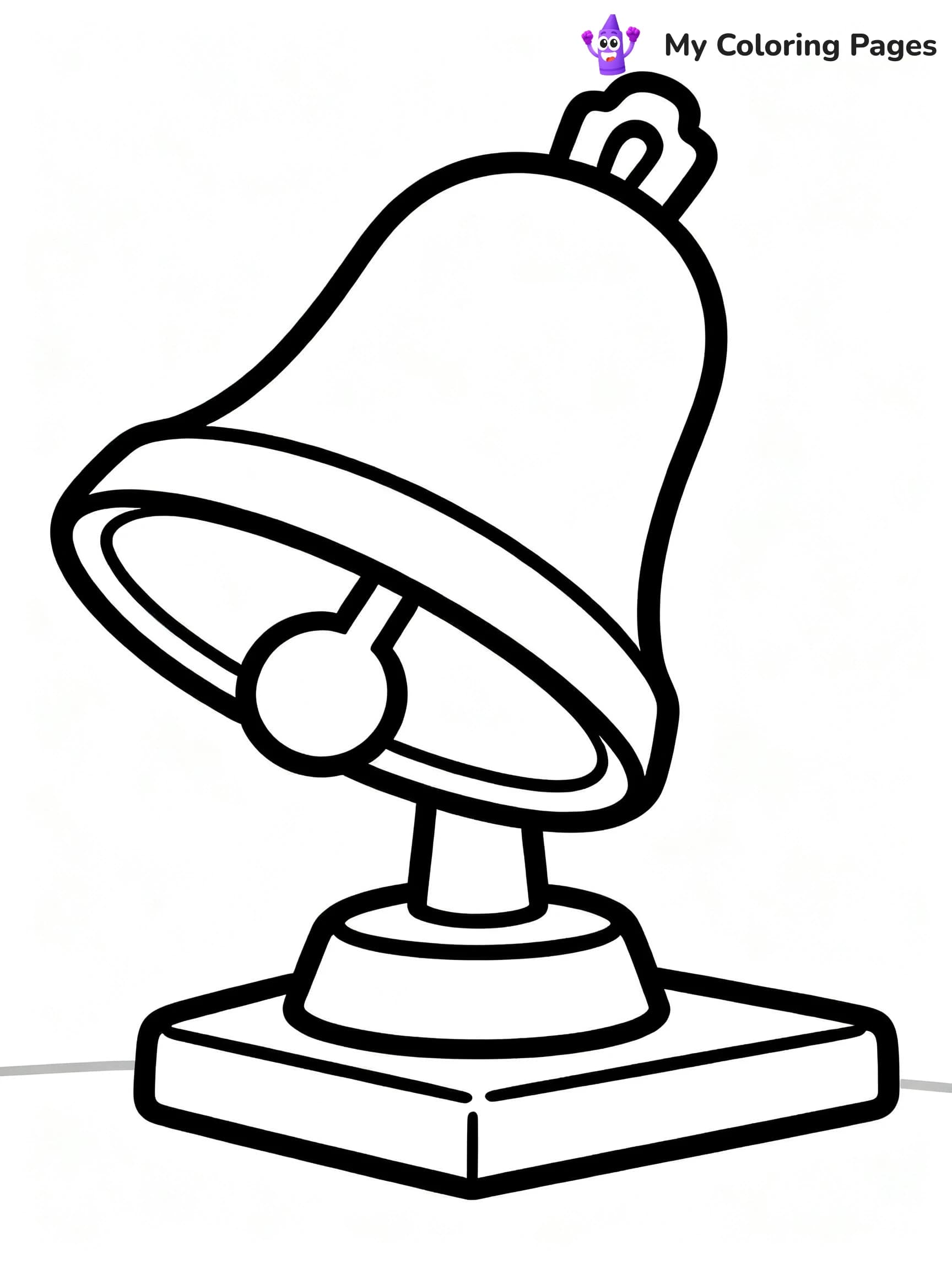 Bell Coloring Pages - 18