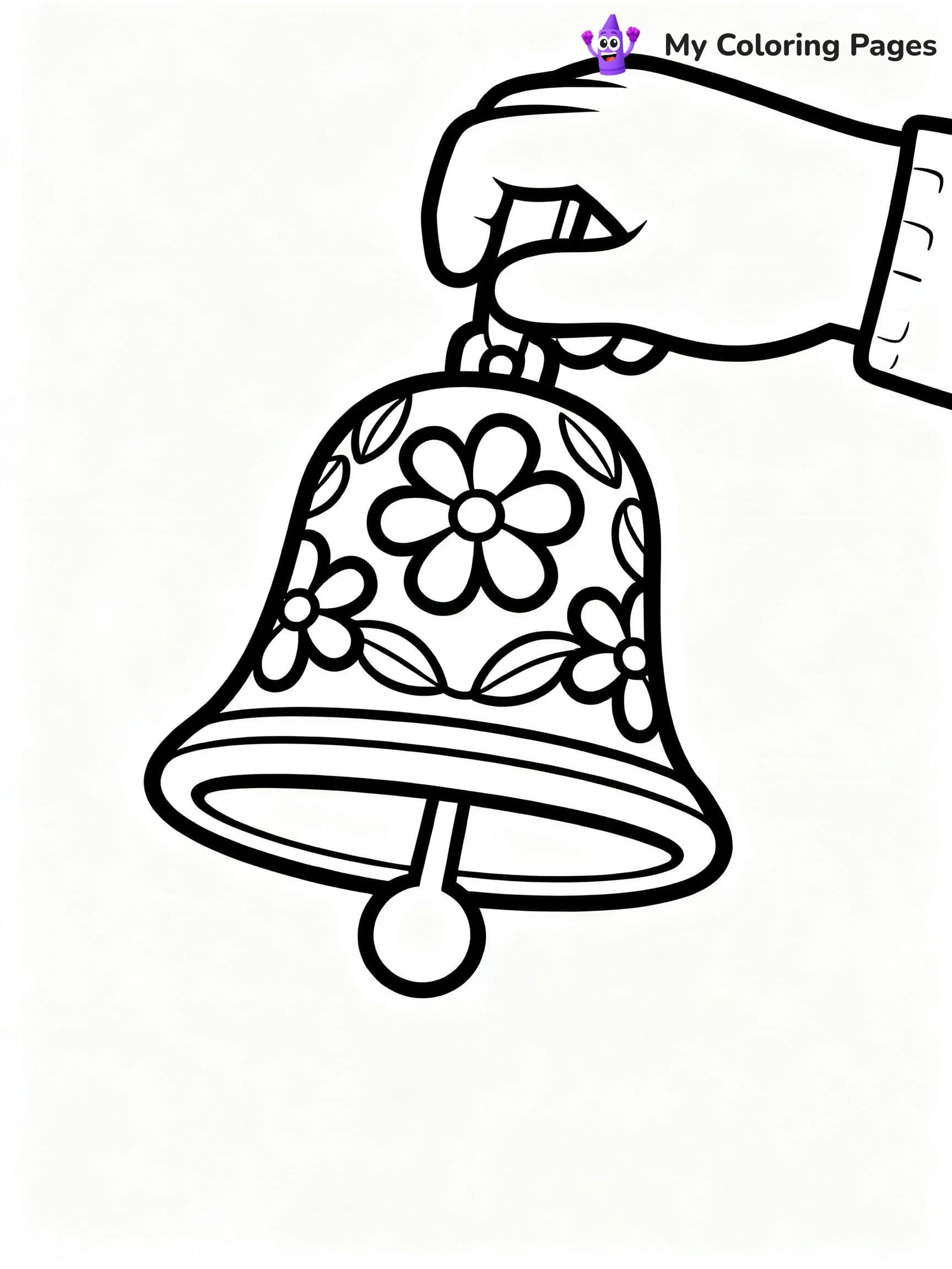 Bell Coloring Pages - 8