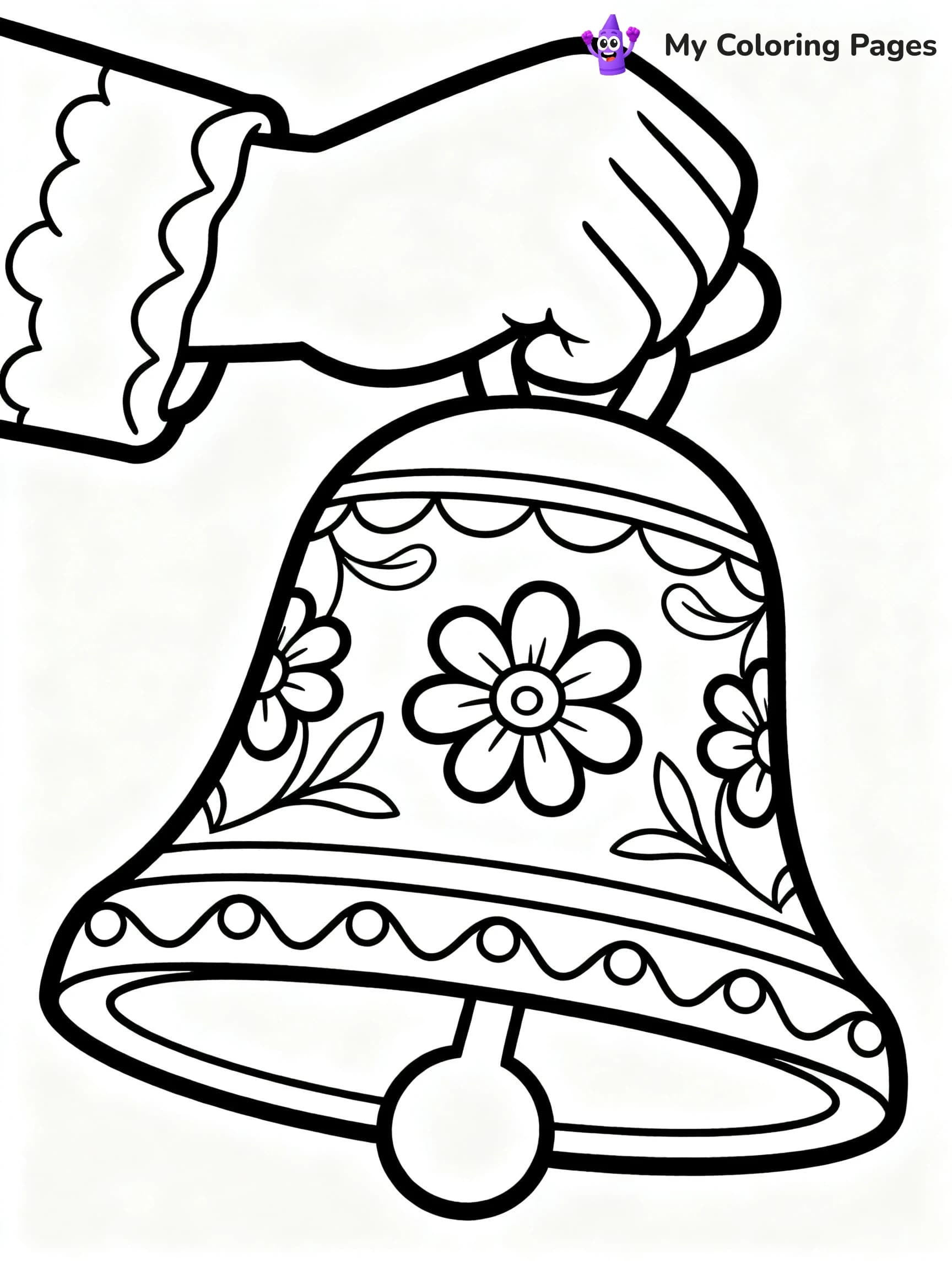 Bell Coloring Pages - 7